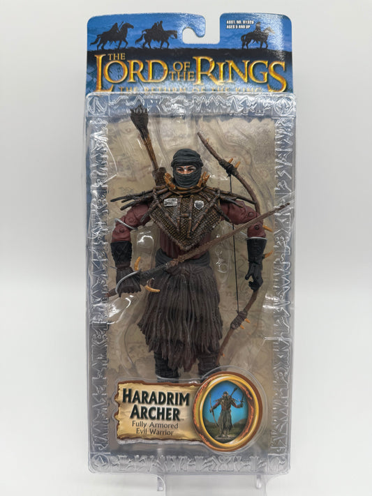 Toy Biz 2003 The Lord Of The Rings The Return Of The King Haradrim Archer Fully Armored Evil Warrior