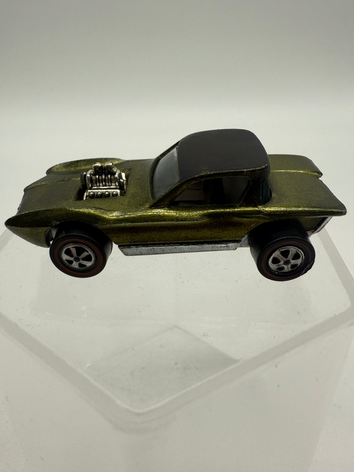 Hot Wheels Vintage Sweet 16 Redline Python (Olive Green) 1968 Mattel, photo 1 of 9