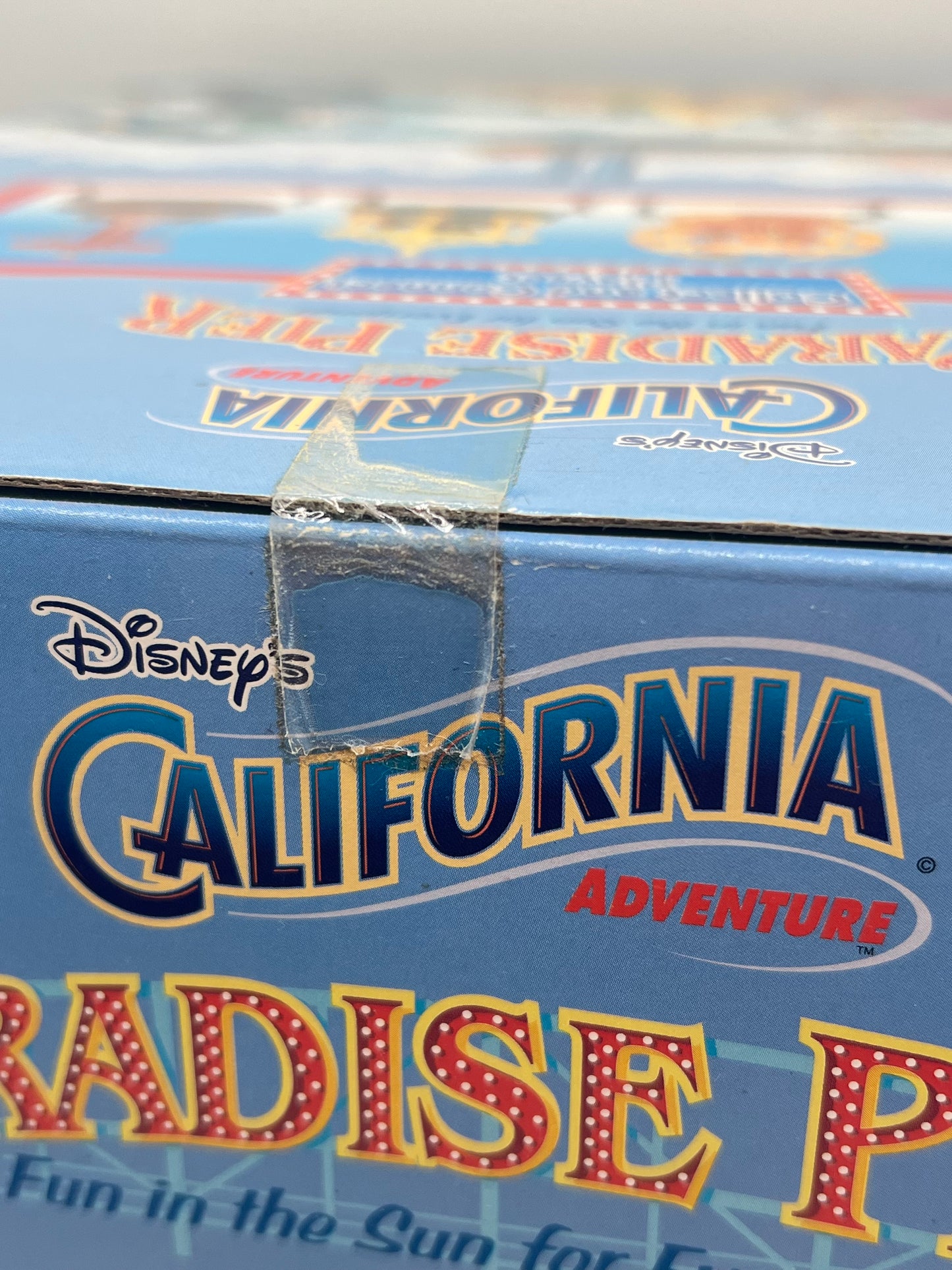 Disney California Adventure 2001 Paradise Pier Golden Zephyr Playset