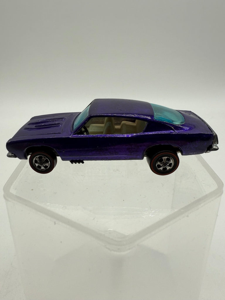 Hot Wheels Vintage Sweet 16 Redline Custom Barracuda (Purple) 1967 Mattel, photo 1 of 10