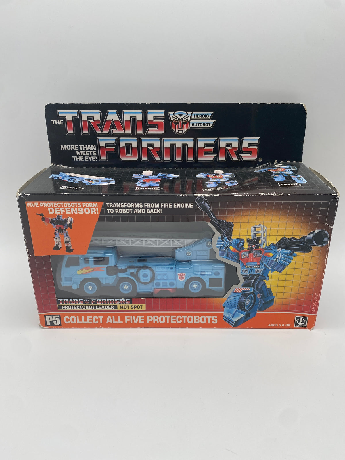 Hasbro Transformers 1986 G1 Protectobot Leader Hot Spot, photo 1 of 8