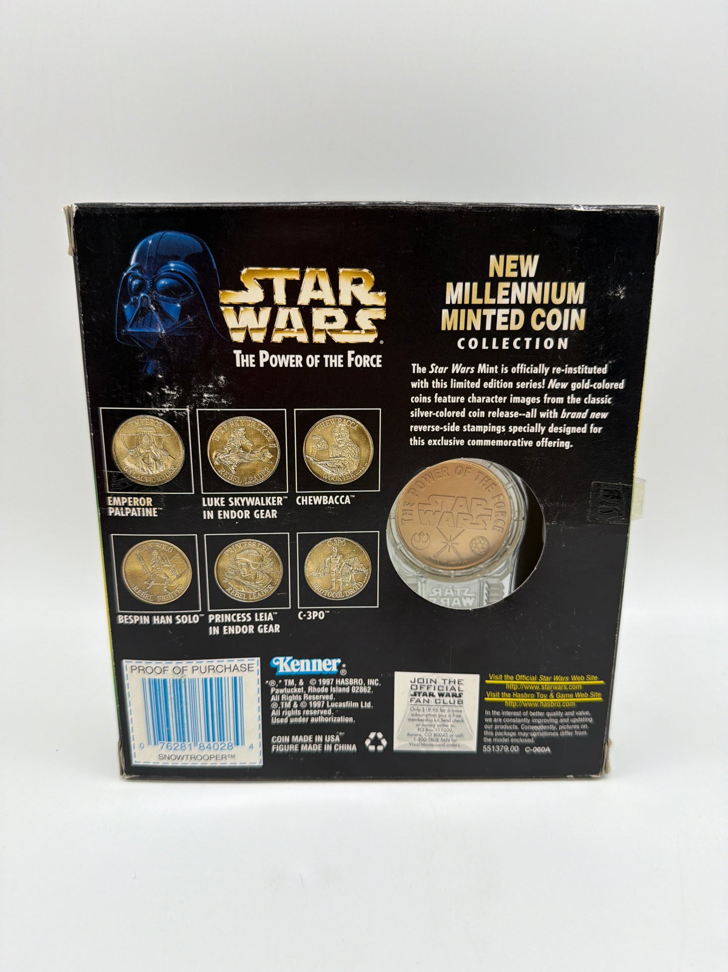 Kenner 1997 Star Wars The Power of the Force Snowtrooper