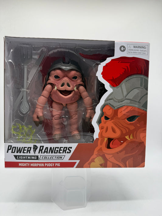 Power Rangers Lightning Mighty Morphin Pudgy Pig 2021 Hasbro