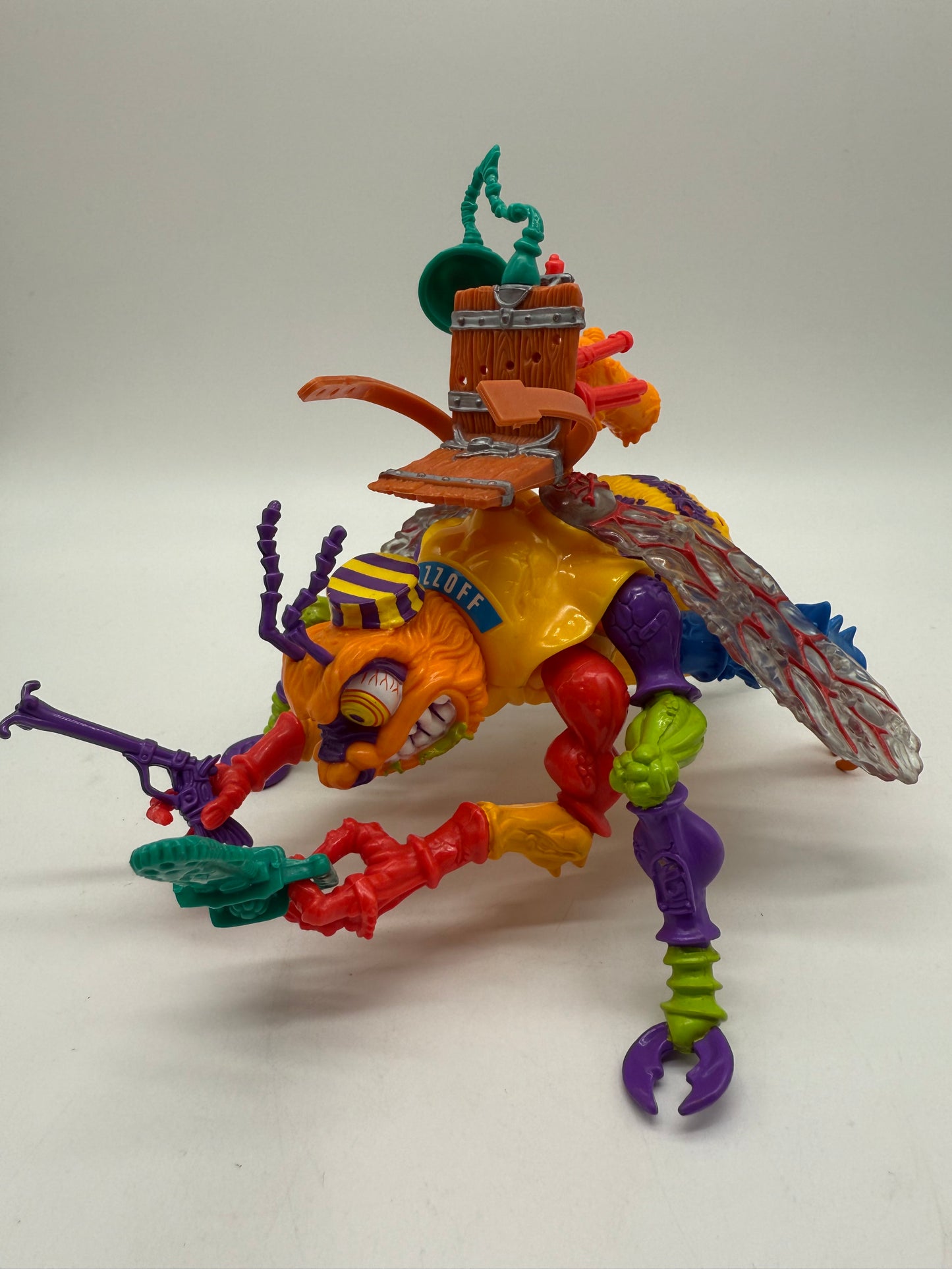 TMNT Vintage Buzzoff Killer Bee 1990 Playmates