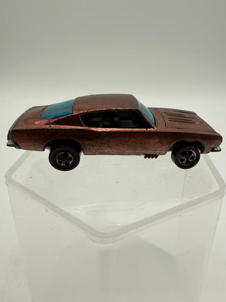 Hot Wheels Vintage Sweet 16 Redline Custom Barracuda (Copper Brown)1967 Mattel, photo 6 of 10