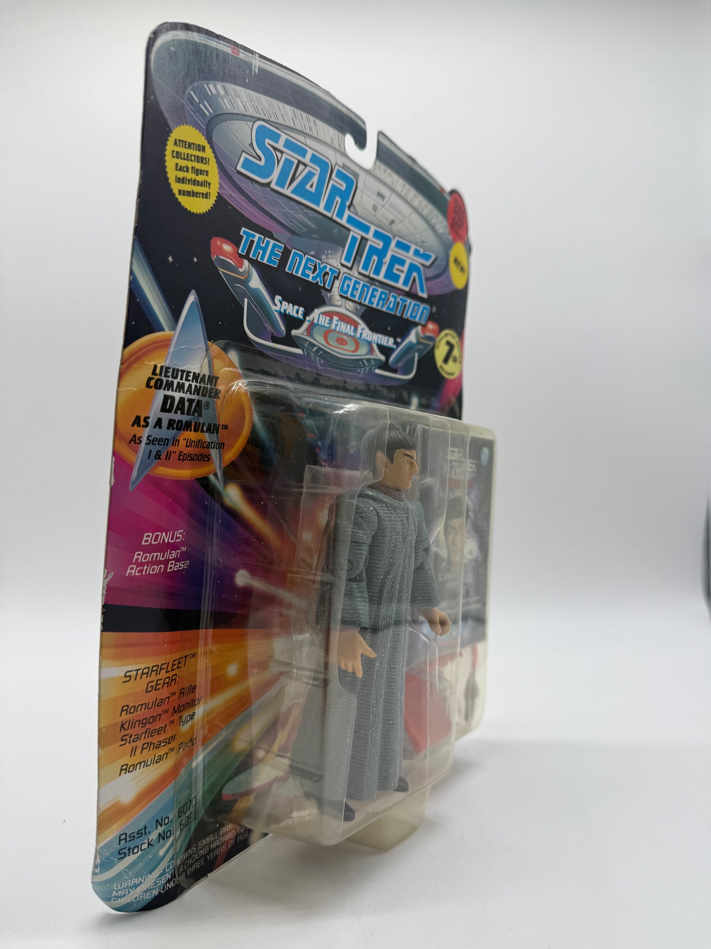 Star Trek The Next Generation Lieutenant Commander Data as a Romulan 1994 Playmates