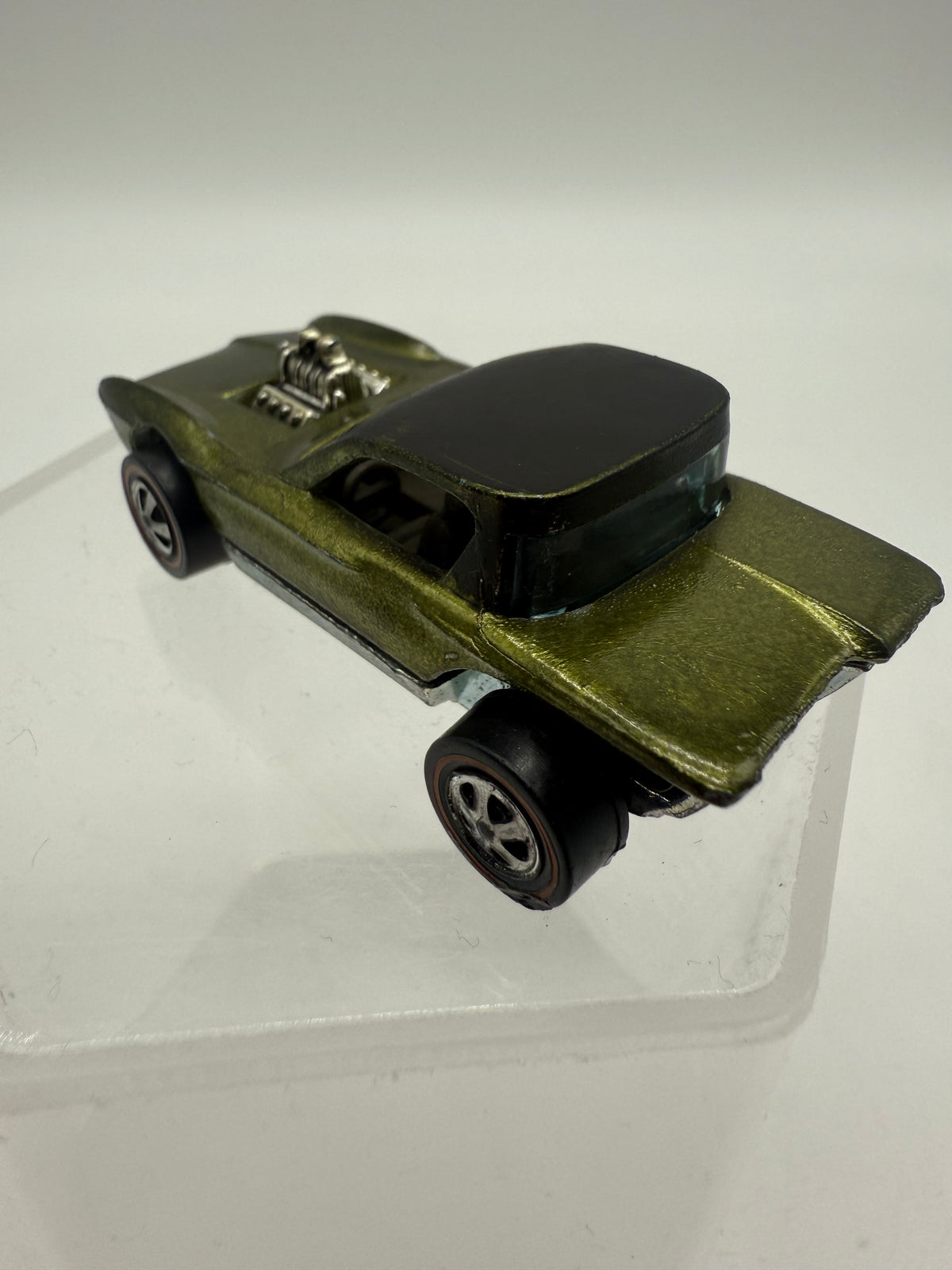 Hot Wheels Vintage Sweet 16 Redline Python (Olive Green) 1968 Mattel, photo 8 of 9