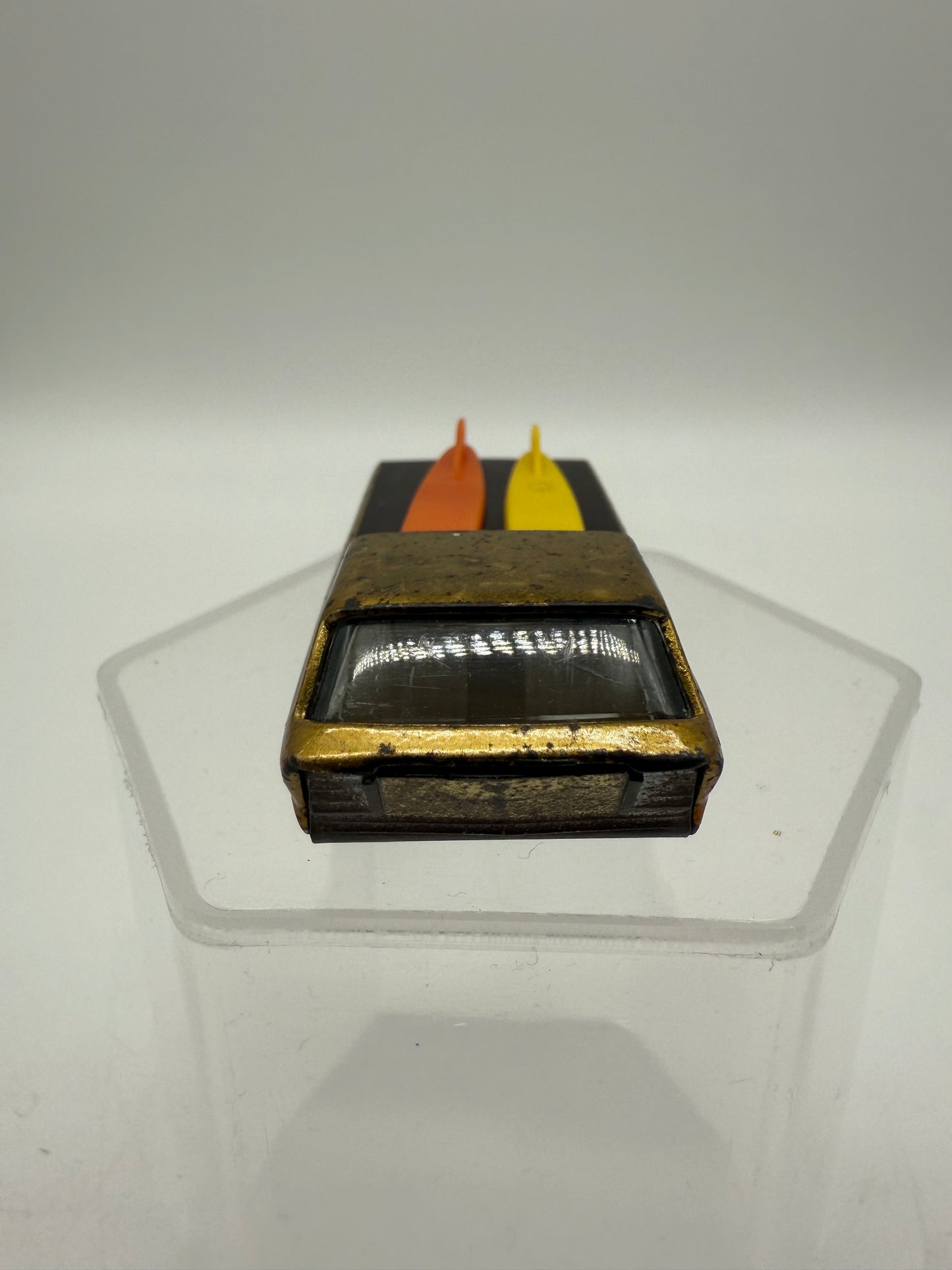 Hot Wheels Vintage 1967 Redline Dodge Deora Gold with Surfboards Loose