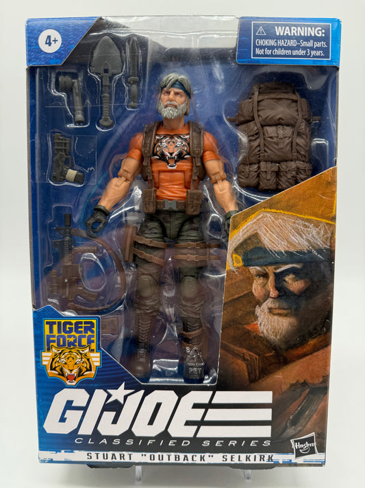 Hasbro 2022 G.I.Joe Classified Series Tiger Force #39 Stuart "Outback" Selkirk