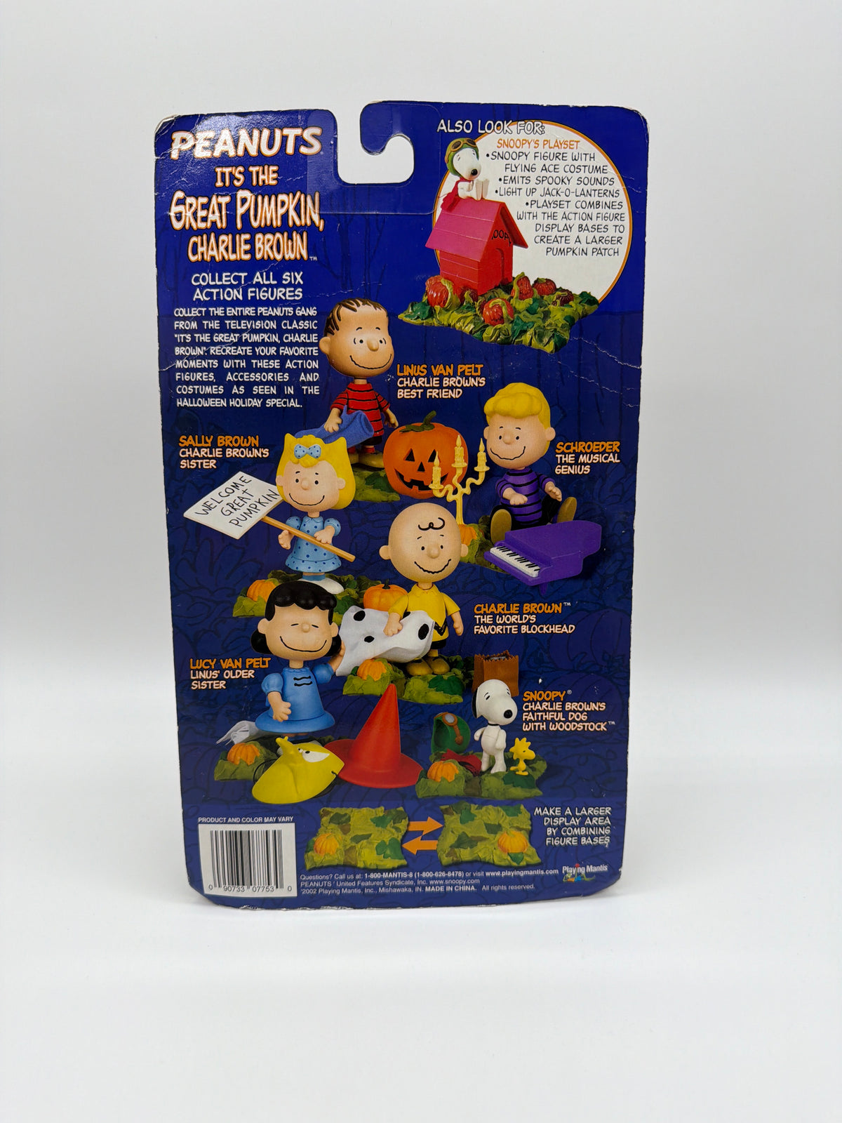 Memory Lane Playing Mantis 2003 It’s the Great Pumpkin Charlie Brown Linus Van Pelt