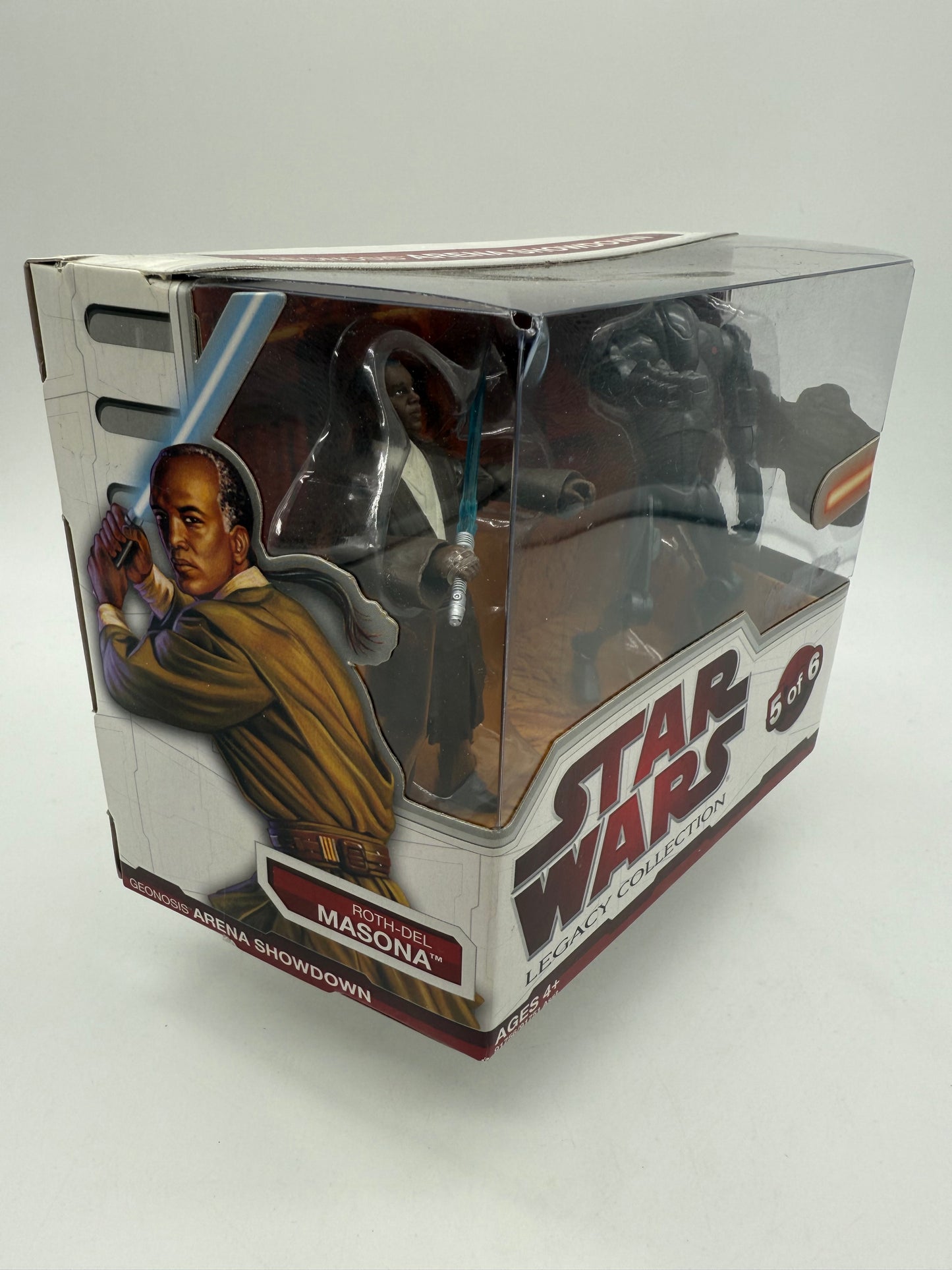 Hasbro 2009 Target Exclusive Star Wars Legacy Collection Geonosis Arena Showdown Roth-Del Masona VS Super Battle Droid