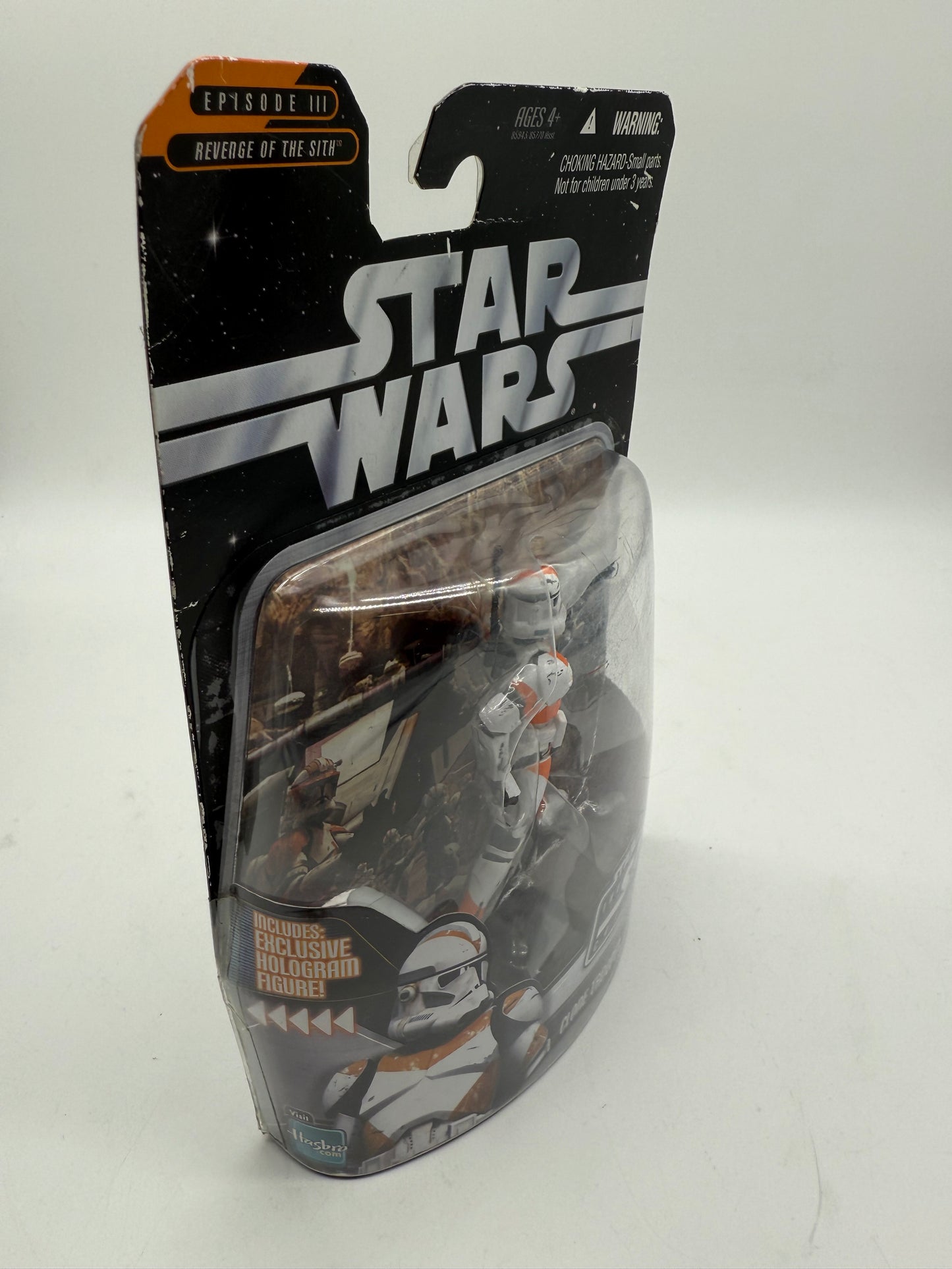 Star Wars Clone Trooper (Orange) 2006 Hasbro
