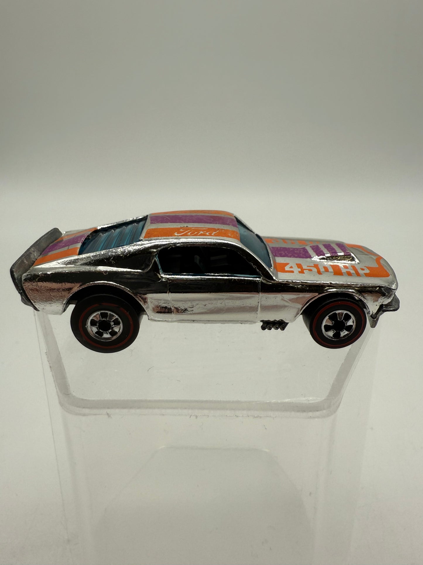 Hot Wheels Vintage 1974 Redline Chrome Mustang Stoker Mattel