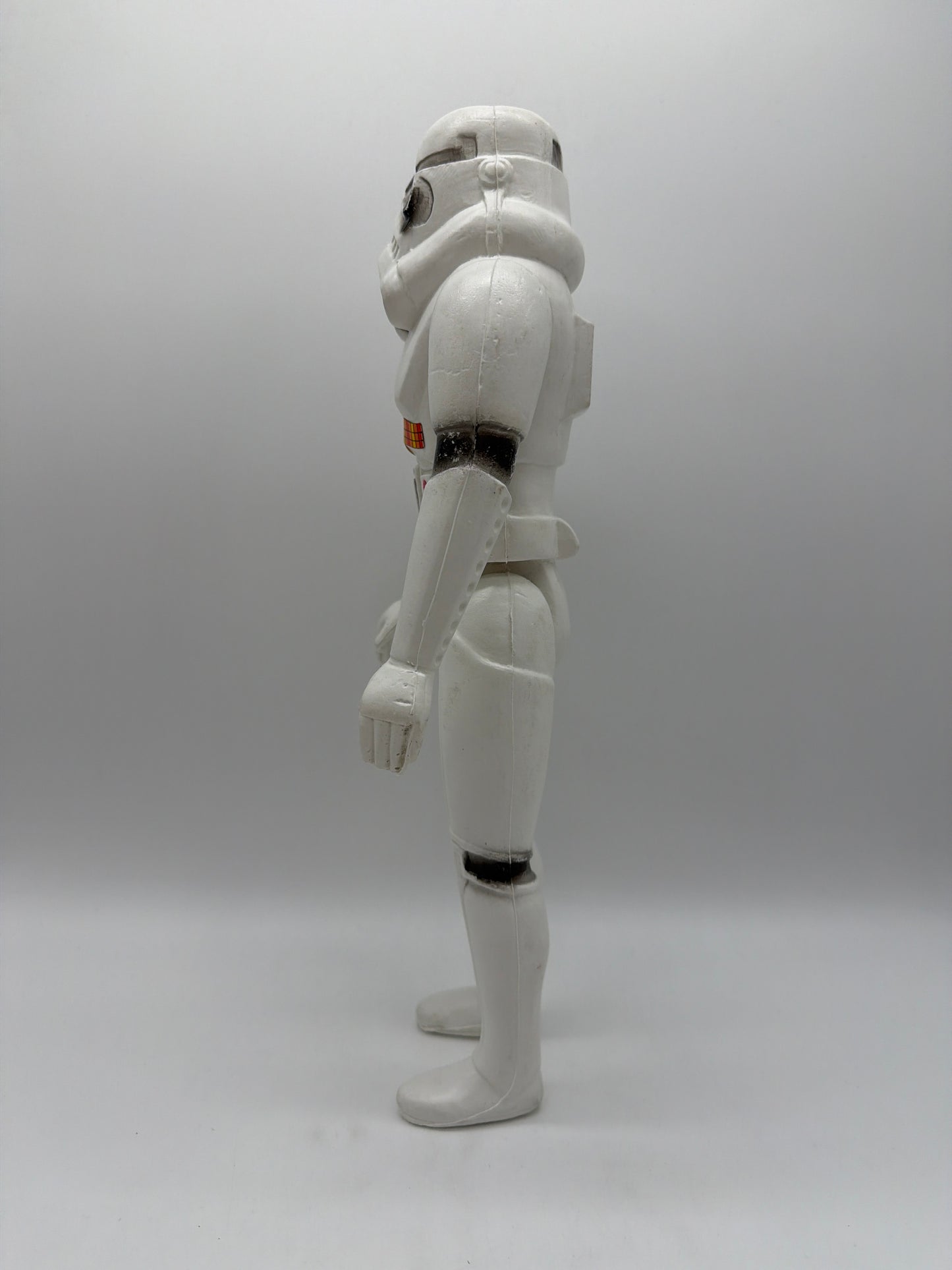 Vintage Mexico Bootleg Star Wars Blowmold Stormtrooper with Gun 14-Inch