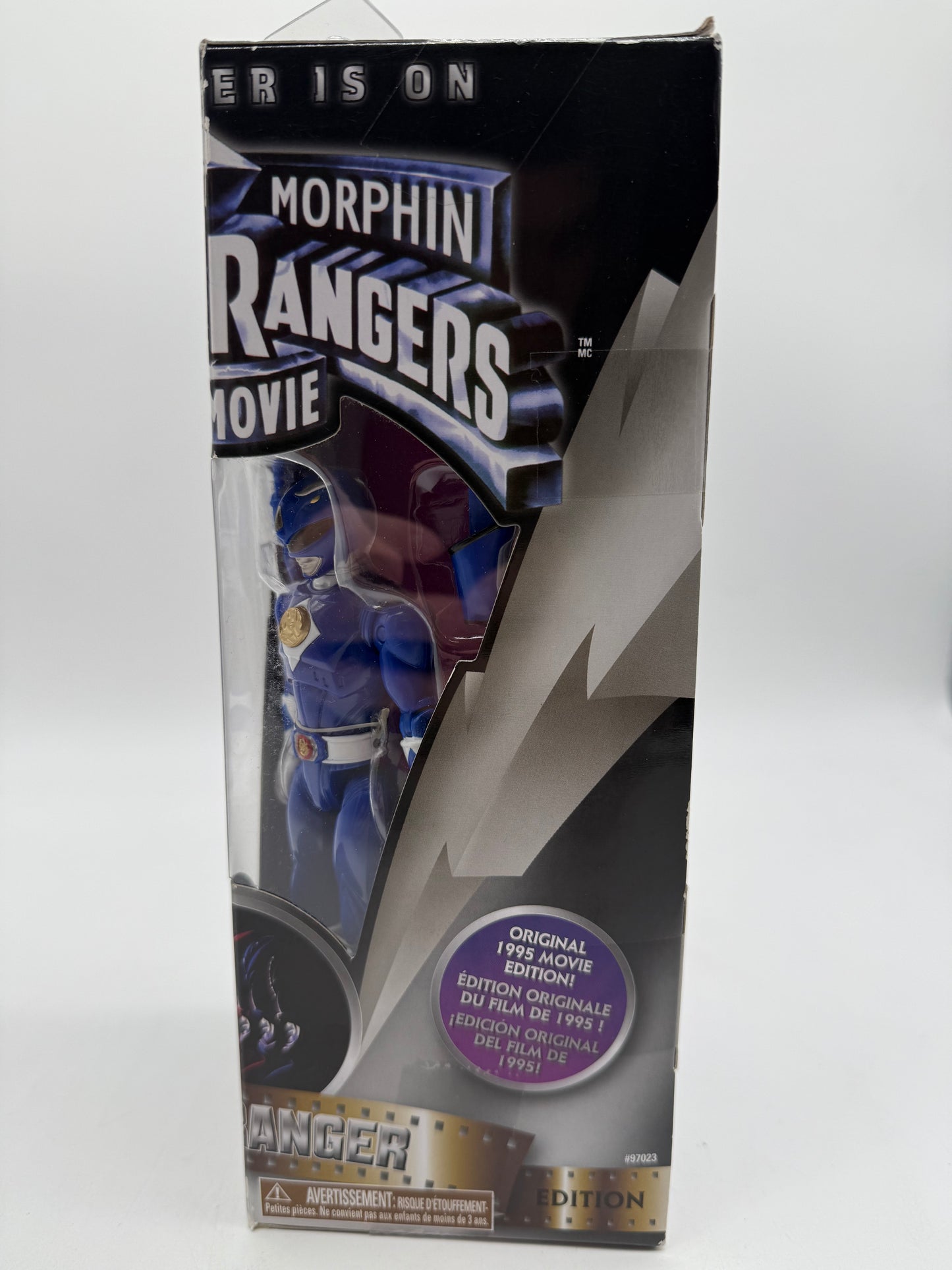 Might Morphin Power Rangers The Movie Blue Ranger 2016 Bandai