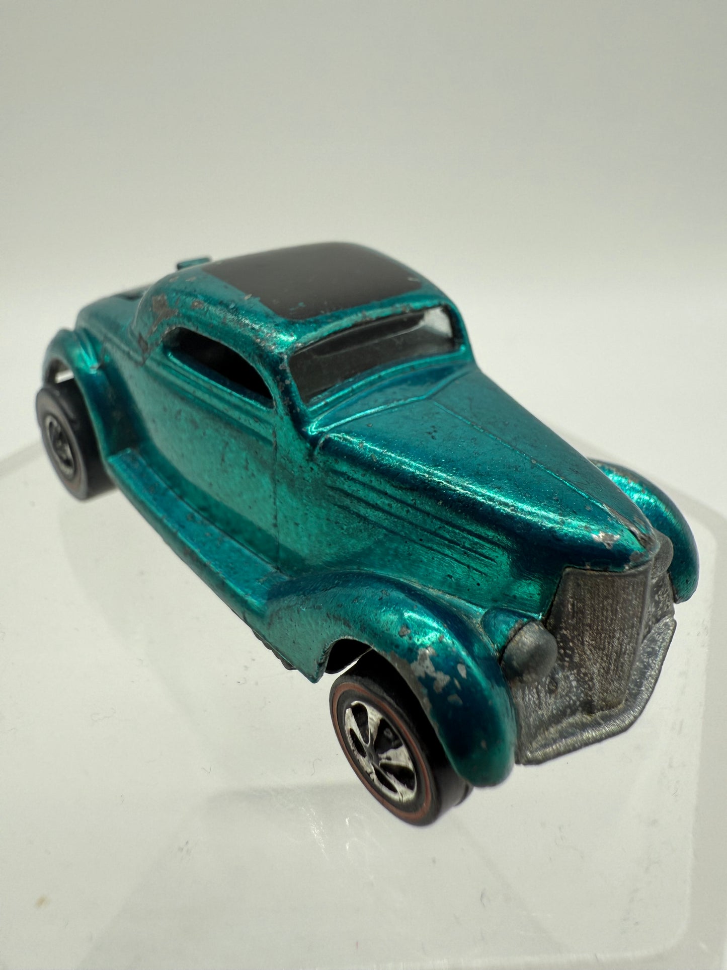 Hot Wheels Vintage Redline Classic 36 Ford Coupe (Teal) 1968 Mattel