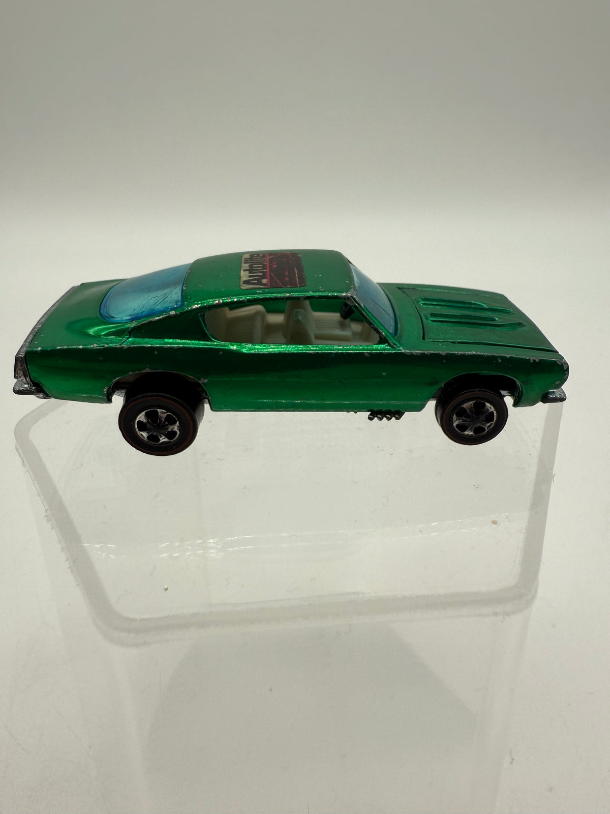 Hot Wheels Vintage 1967 Redline Custom Barracuda (Green) Mattel, photo 6 of 13