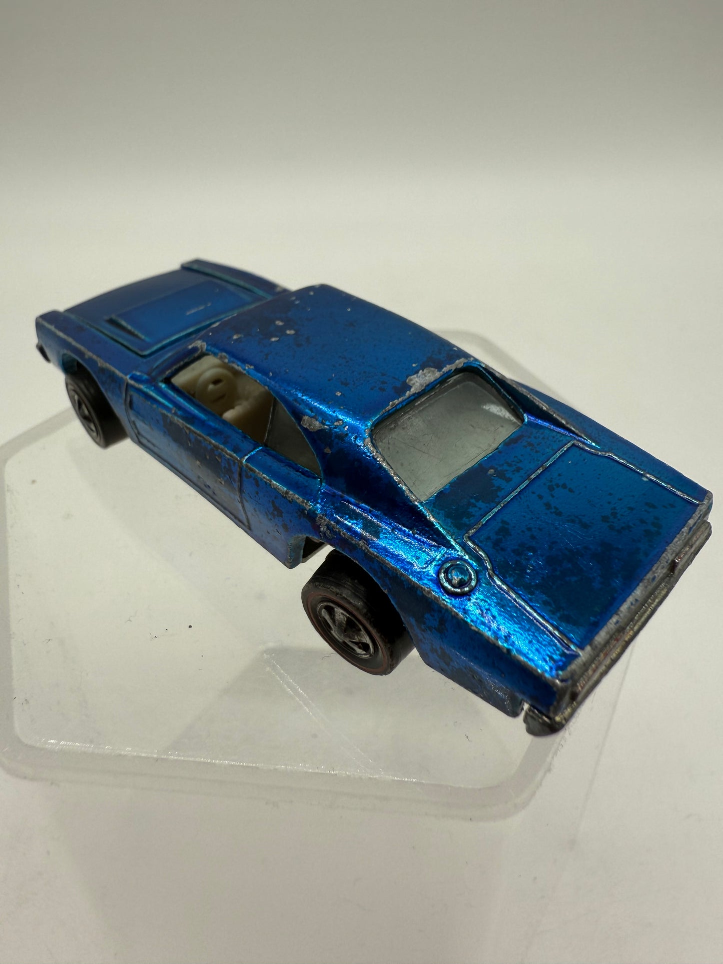 Hot Wheel Vintage Redline Custom Dodge Charger (Blue) 1968 Mattel