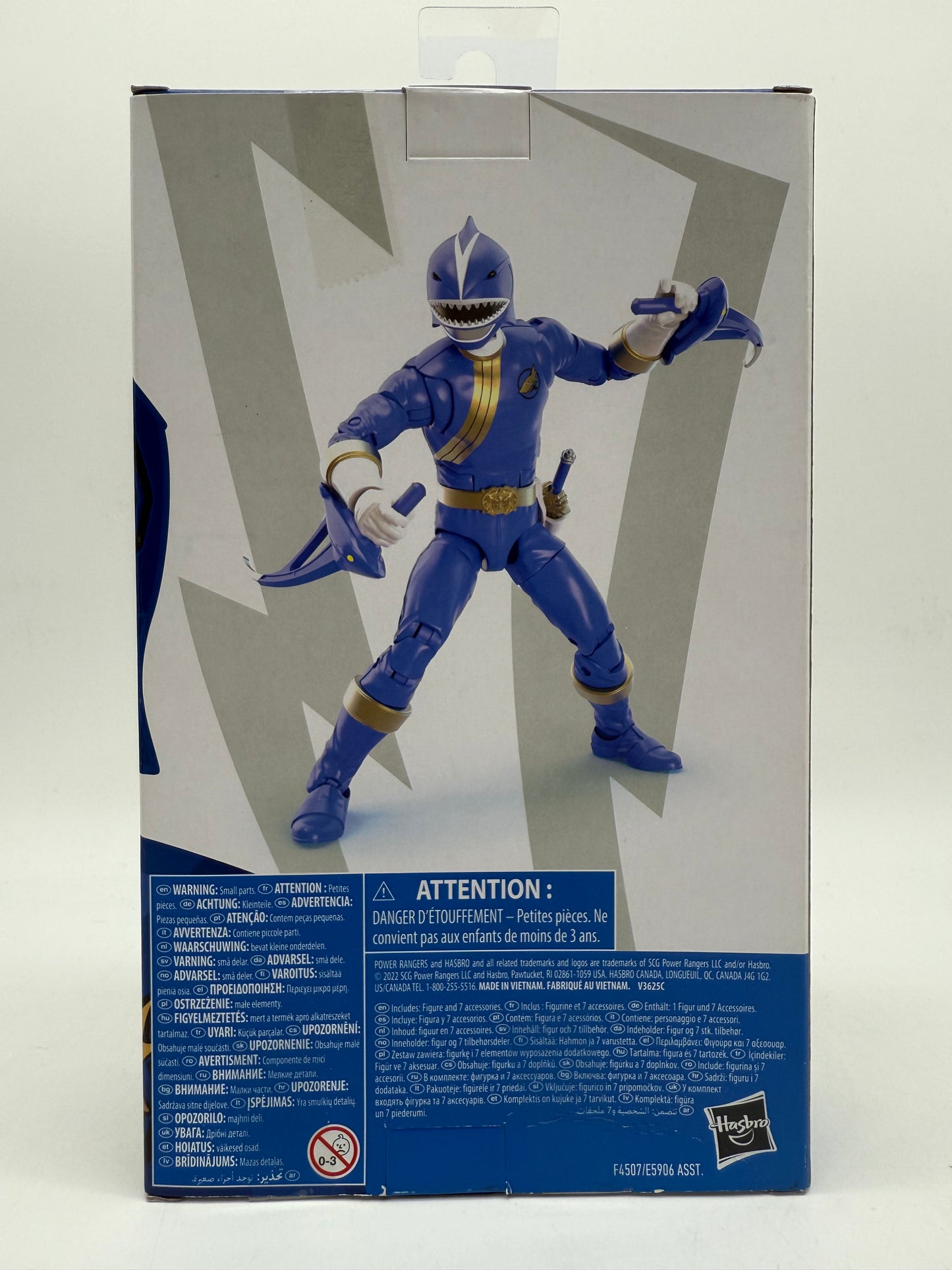Power Rangers Lightning Wild Force Blue Ranger 2022 Hasbro