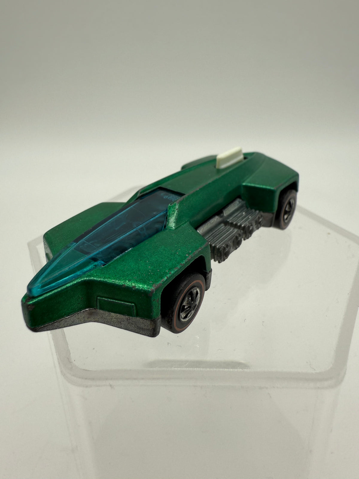 Hot Wheels Vintage 1970 Redline What-4 Spectralflame Green Mattel, photo 2 of 17