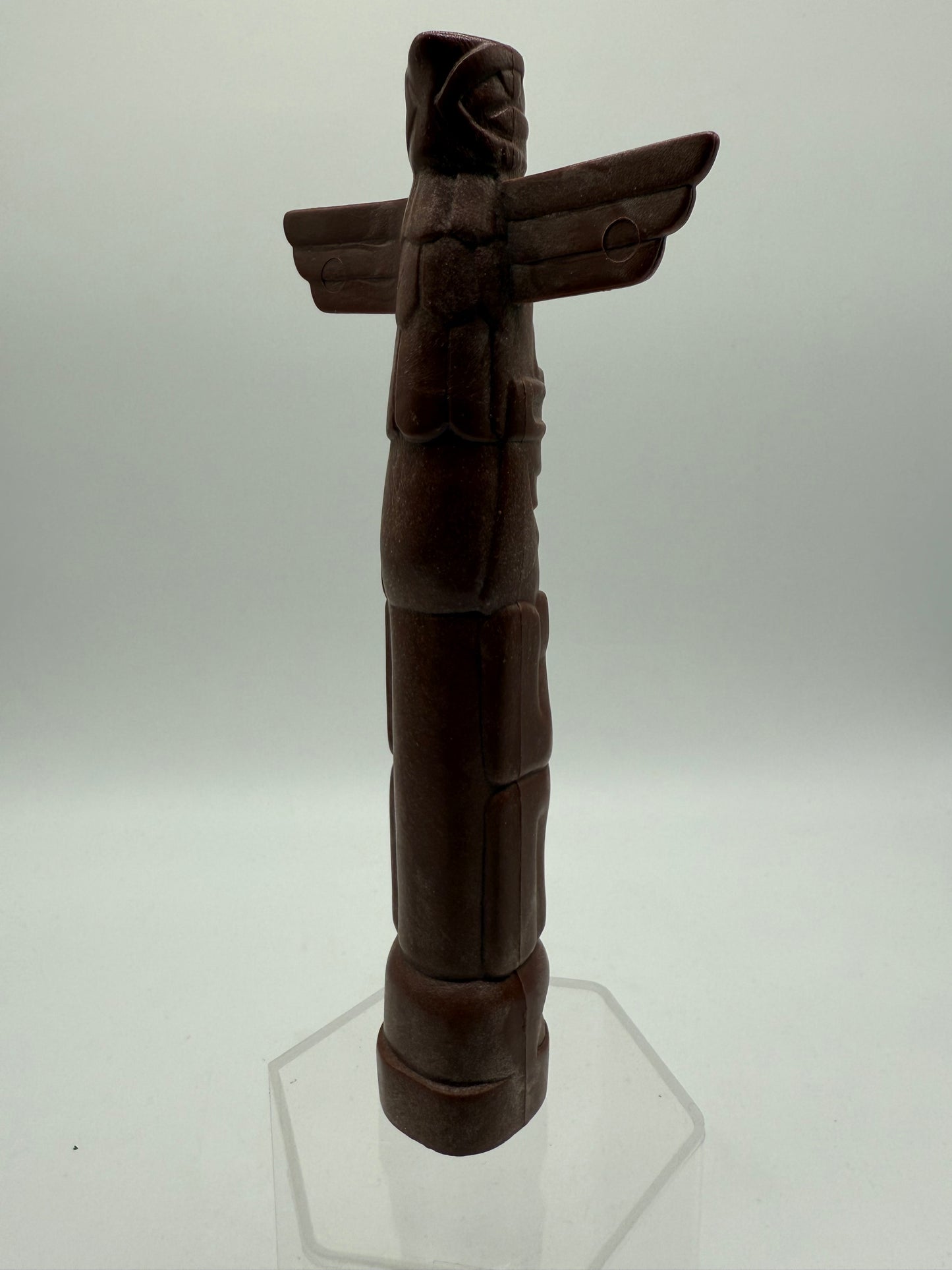 Brown Totem Pole with Figure 1974 Playmobil
