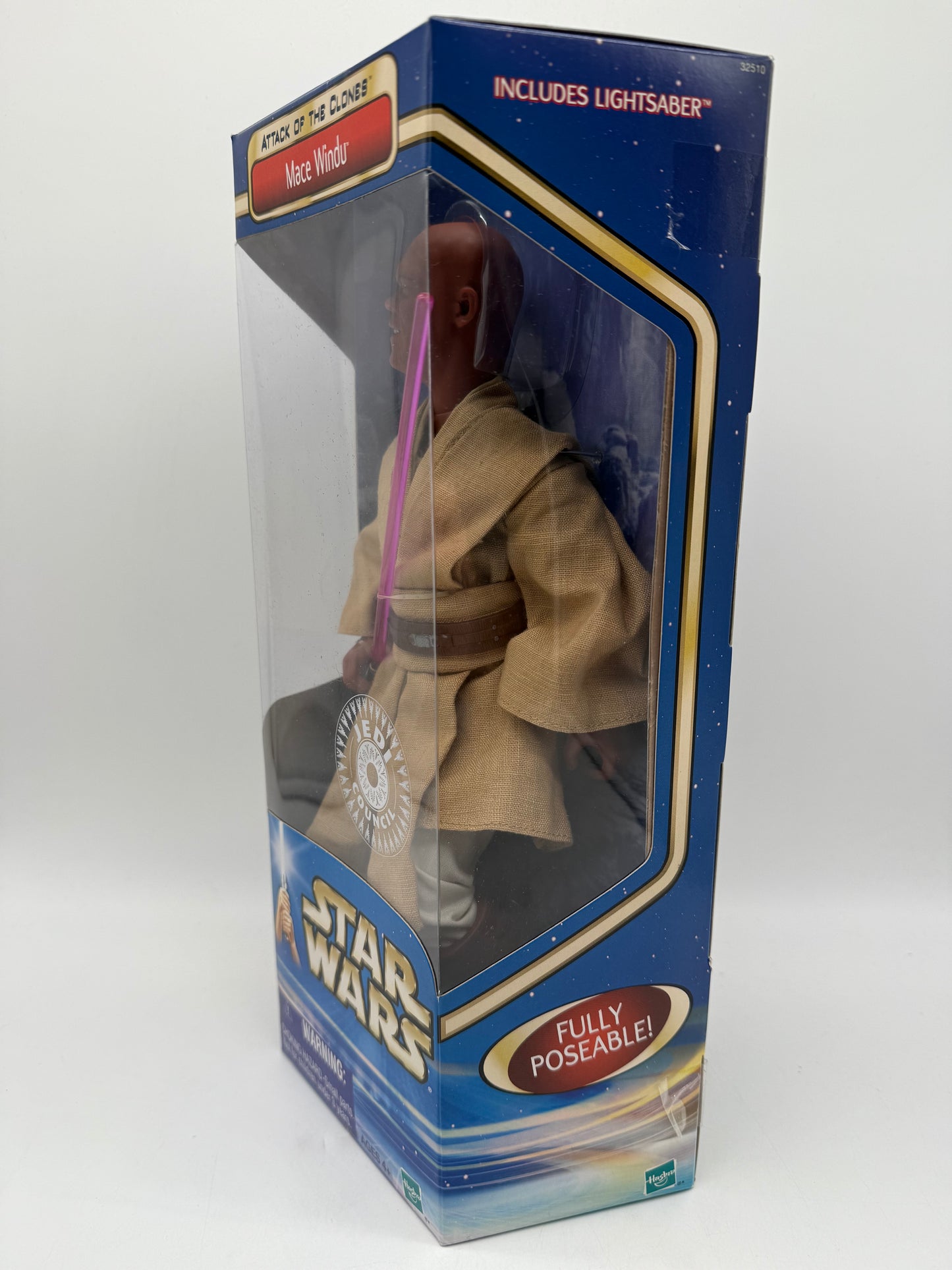 Hasbro 2002 Star Wars Attack of The Clones Mace Windu