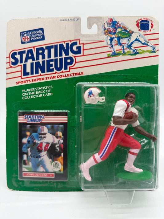 NFL Starting Lineup John Stephens 1989 Kenner