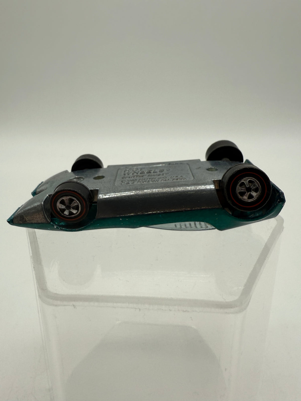 Hot Wheels Vintage 1969 Redline Splittin Image Aqua Green Mattel, photo 7 of 14