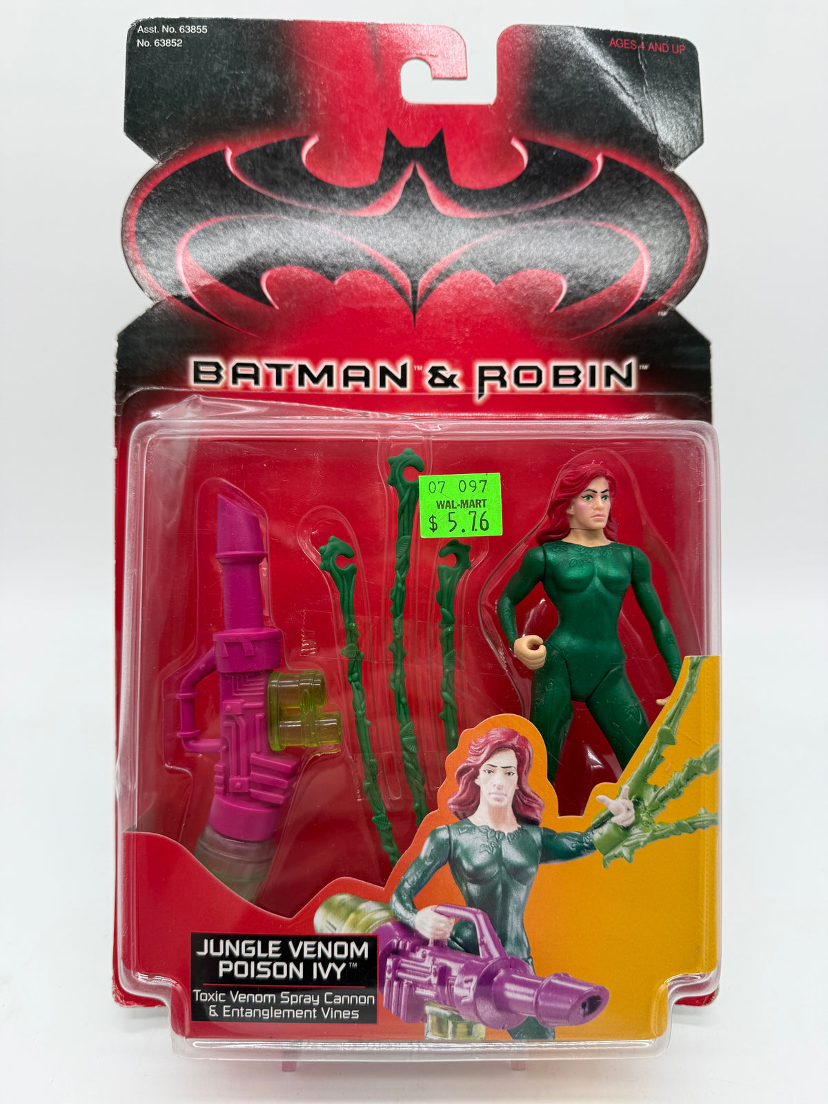 Hasbro 1997 Batman & Robin Jungle Venom Poison Ivy, photo 1 of 4