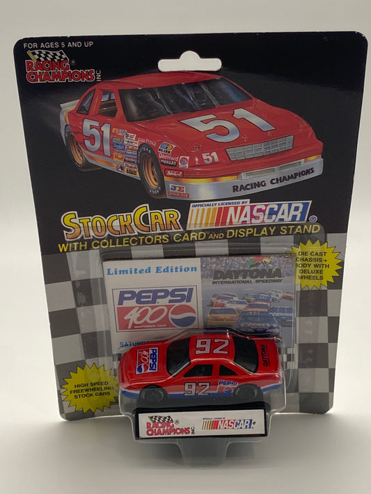 Racing Champions Nascar Stock Car 1992 Limited Edition Pepsi 400 Daytona #92 1:64 Die-Cast Car