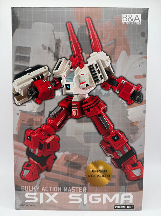 Before & After 2014 Bulky Action Master Six Sigma Japan Version