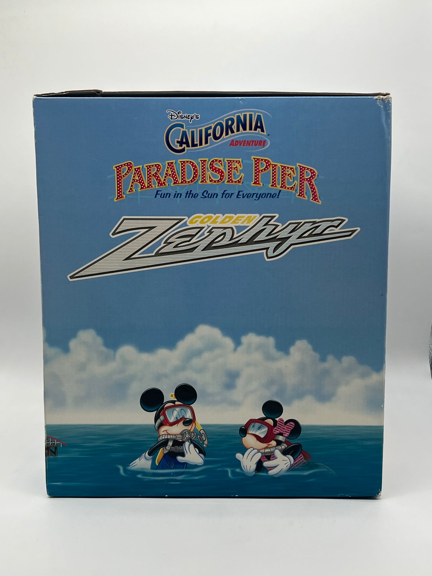 Disney California Adventure 2001 Paradise Pier Golden Zephyr Playset