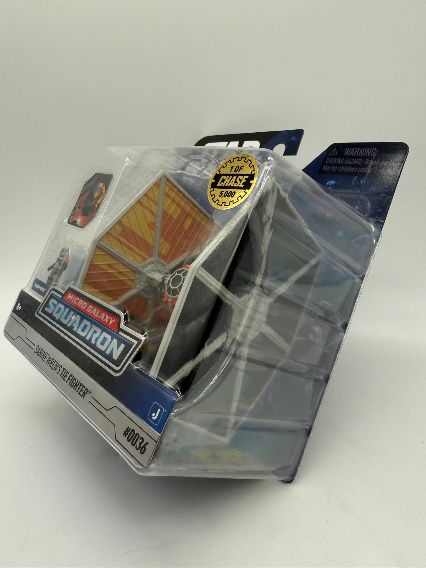 Disney 2022 Star Wars Micro Galaxy Squadron Sabine Wren's Tie Fighter #0036 1/5000 Chase