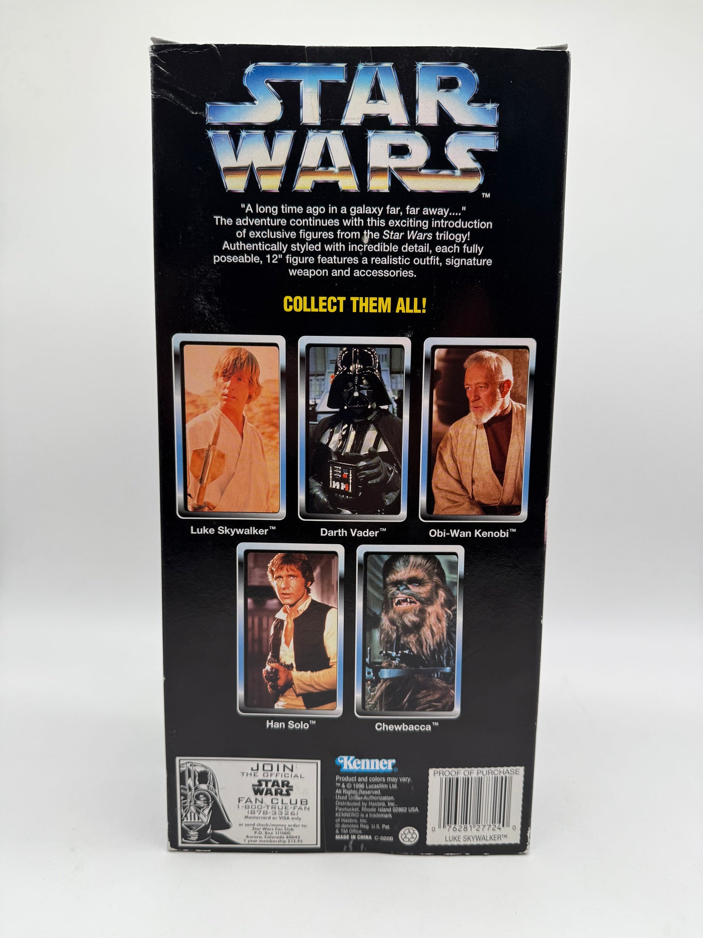 Star Wars Luke Skywalker 1996 Hasbro