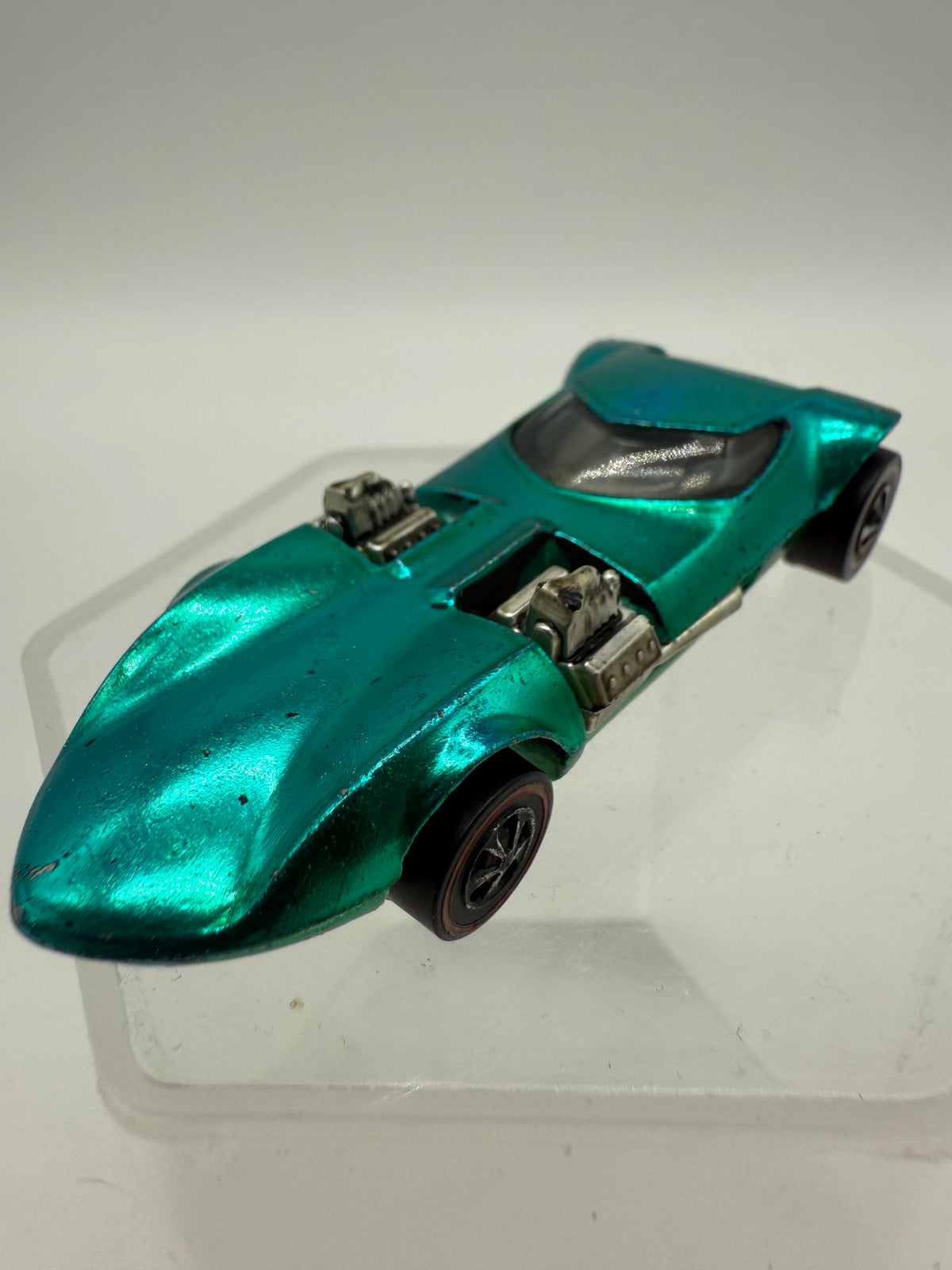Mattel 1969 Hot Wheels Vintage Redline Twinmill Aqua Green, photo 2 of 9