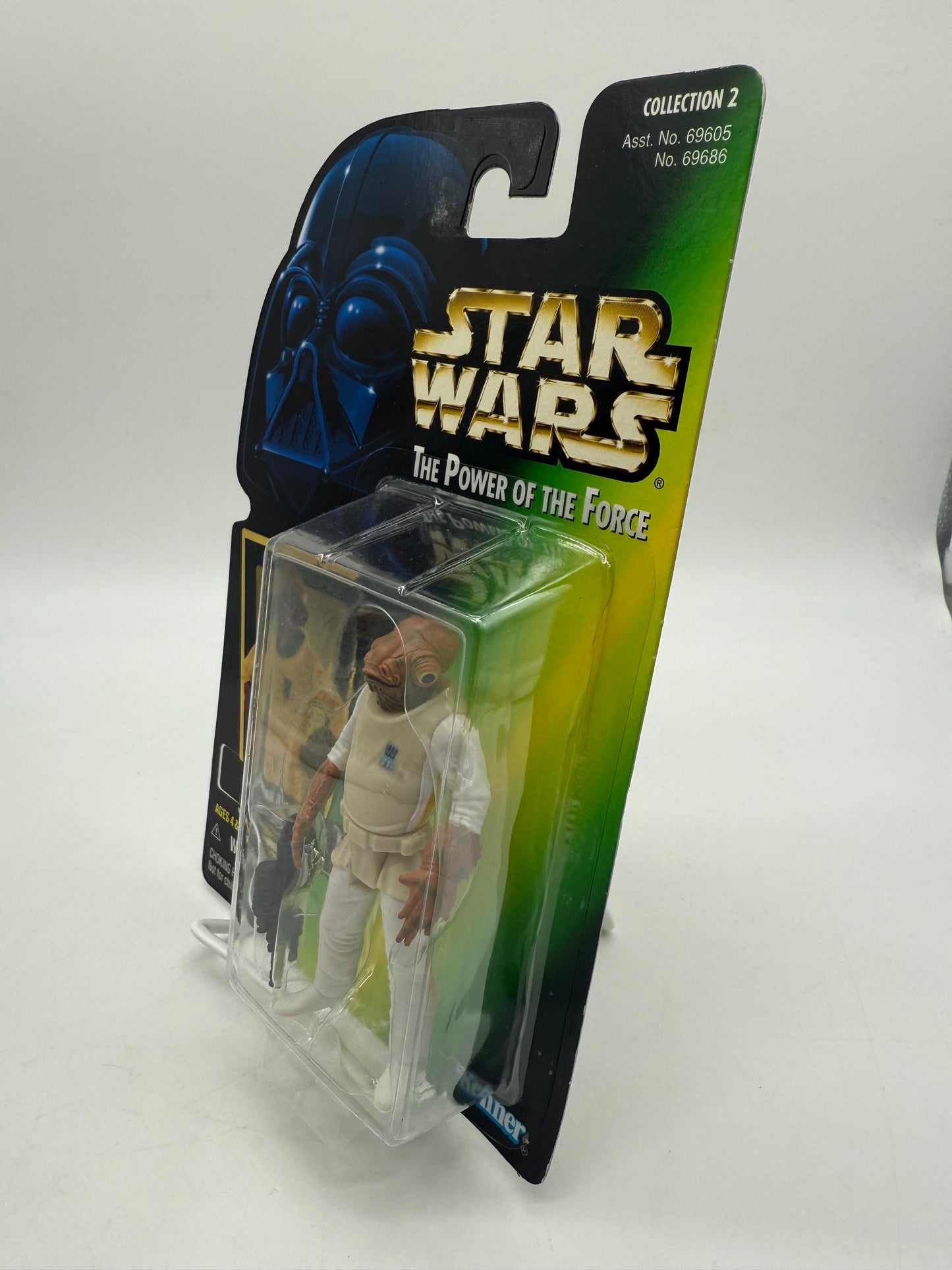 Star Wars The Power Of the Force Admiral Ackbar 1997 Hasbro