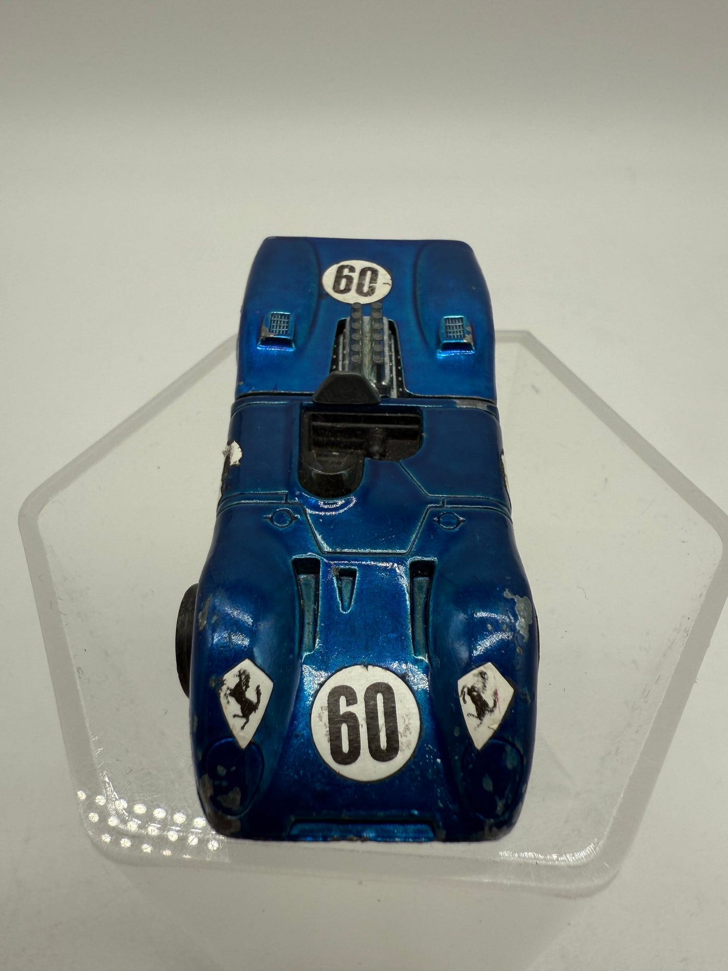Hot Wheels Vintage Redline Ferrari 312P (Blue) 1969 Mattel