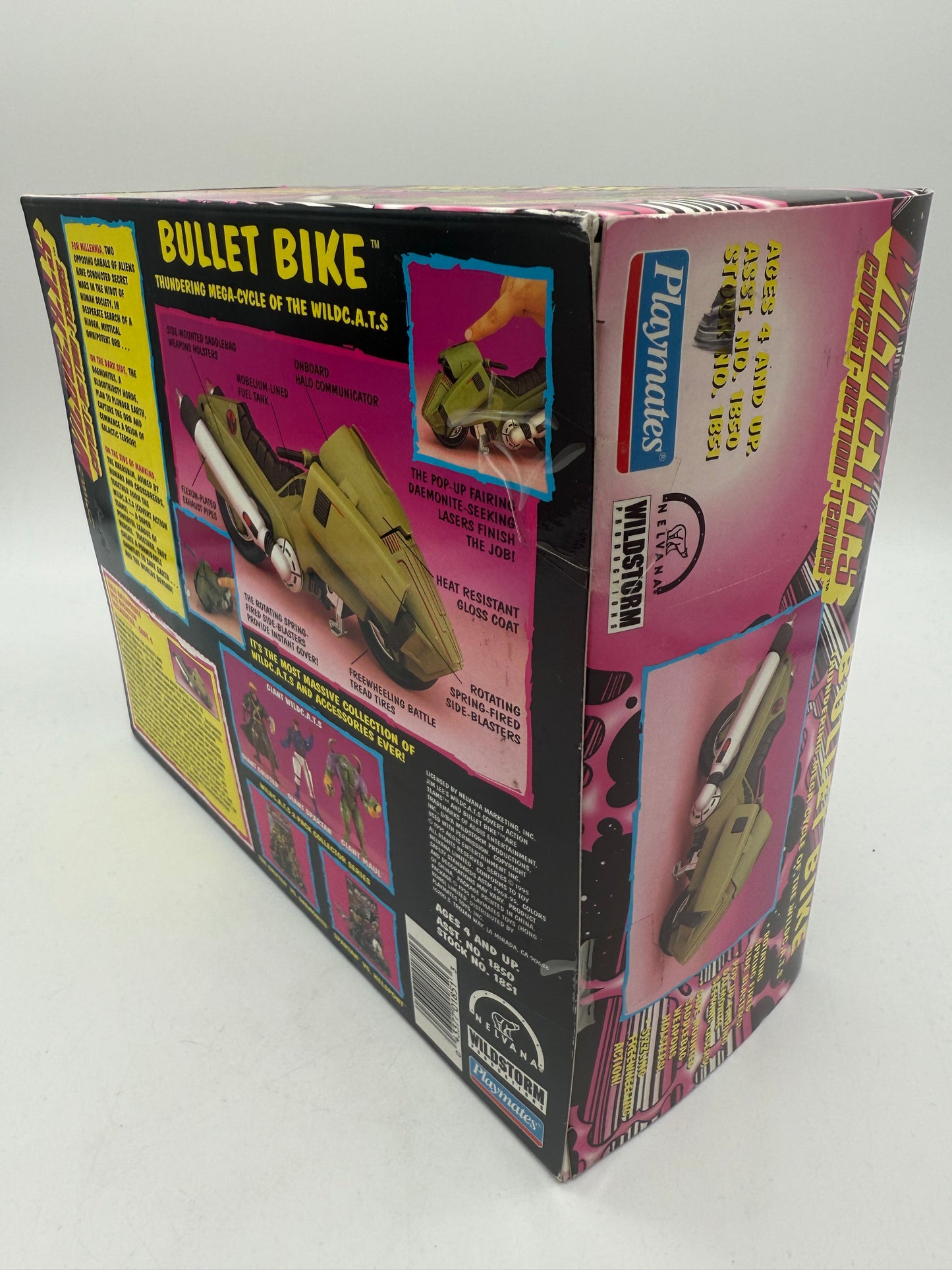 Wild C.A.T.S Covert-Action-Teams Bullet Bike 1995 Playmates