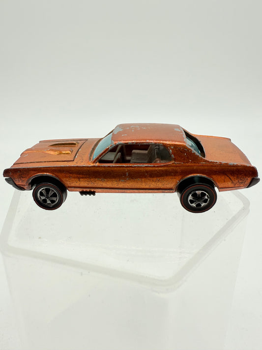 Hot Wheels Vintage Sweet 16 Redline Custom Couger (Orange) 1967 Mattel