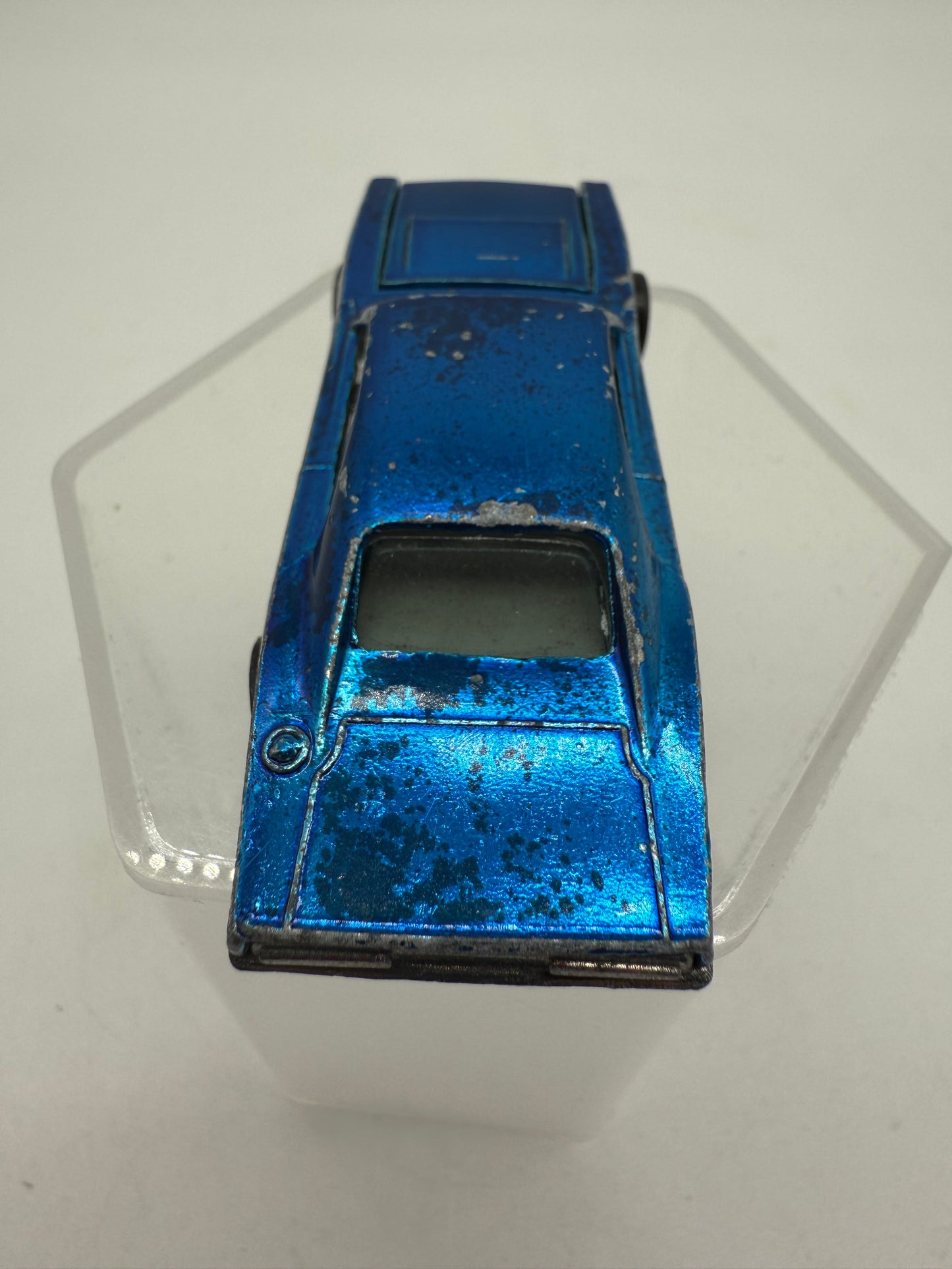 Hot Wheel Vintage Redline Custom Dodge Charger (Blue) 1968 Mattel
