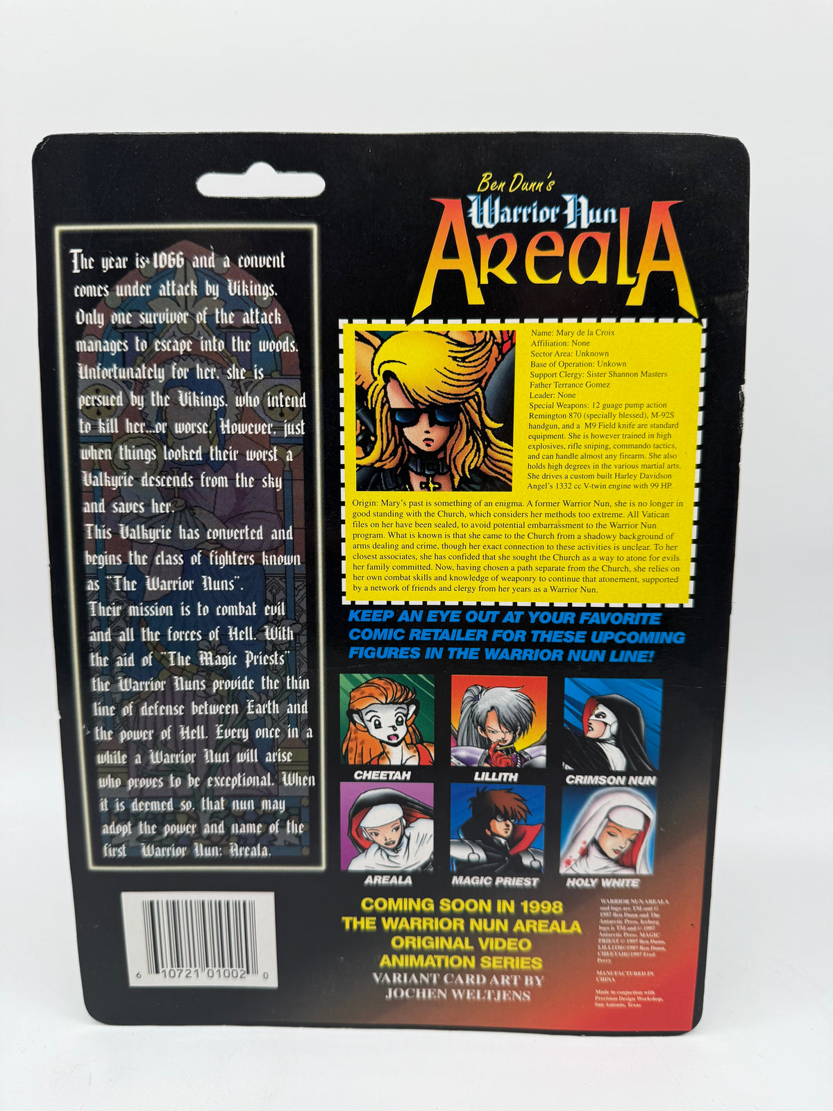 Antarctic Press 1997 Ben Dunn's Warrior Nun Areala Shotgun Mary, photo 4 of 4