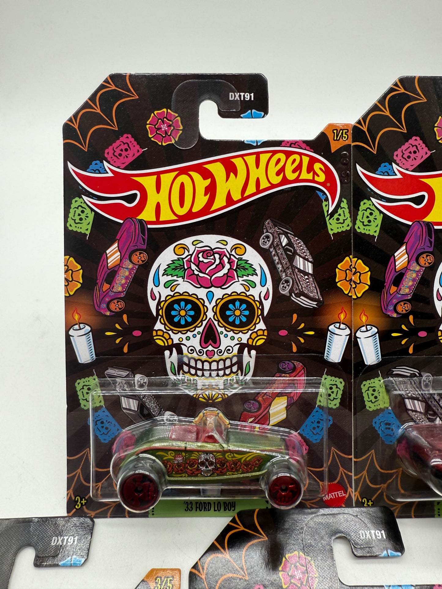 Hot Wheels Day Of The Dead 5 Car Set 2022 Mattel