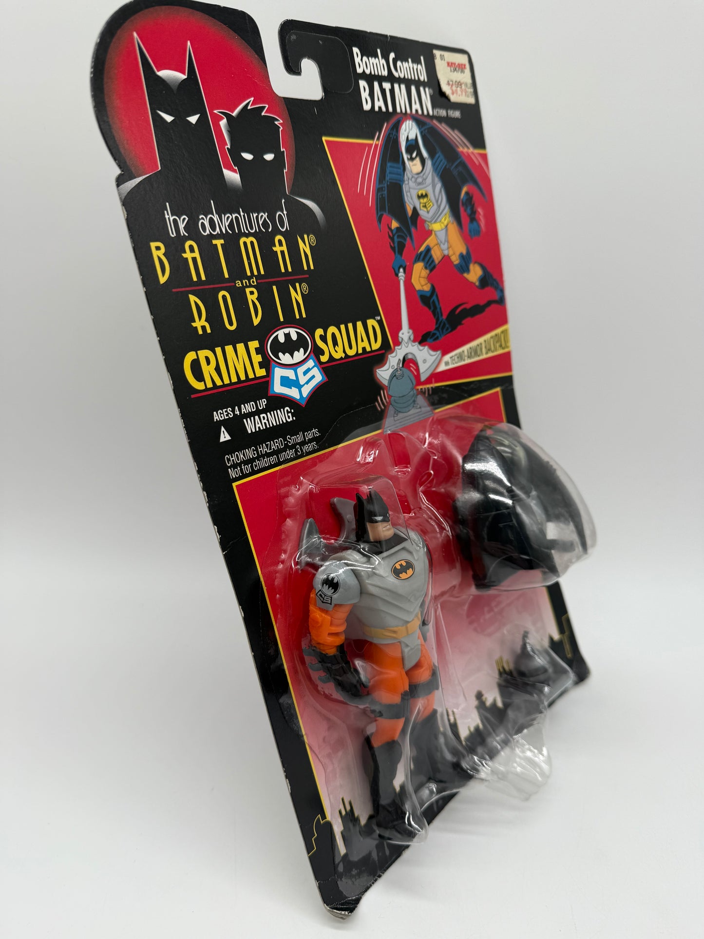 Kenner 1995 Batman and Robin Crime Squad Bomb Control Batman