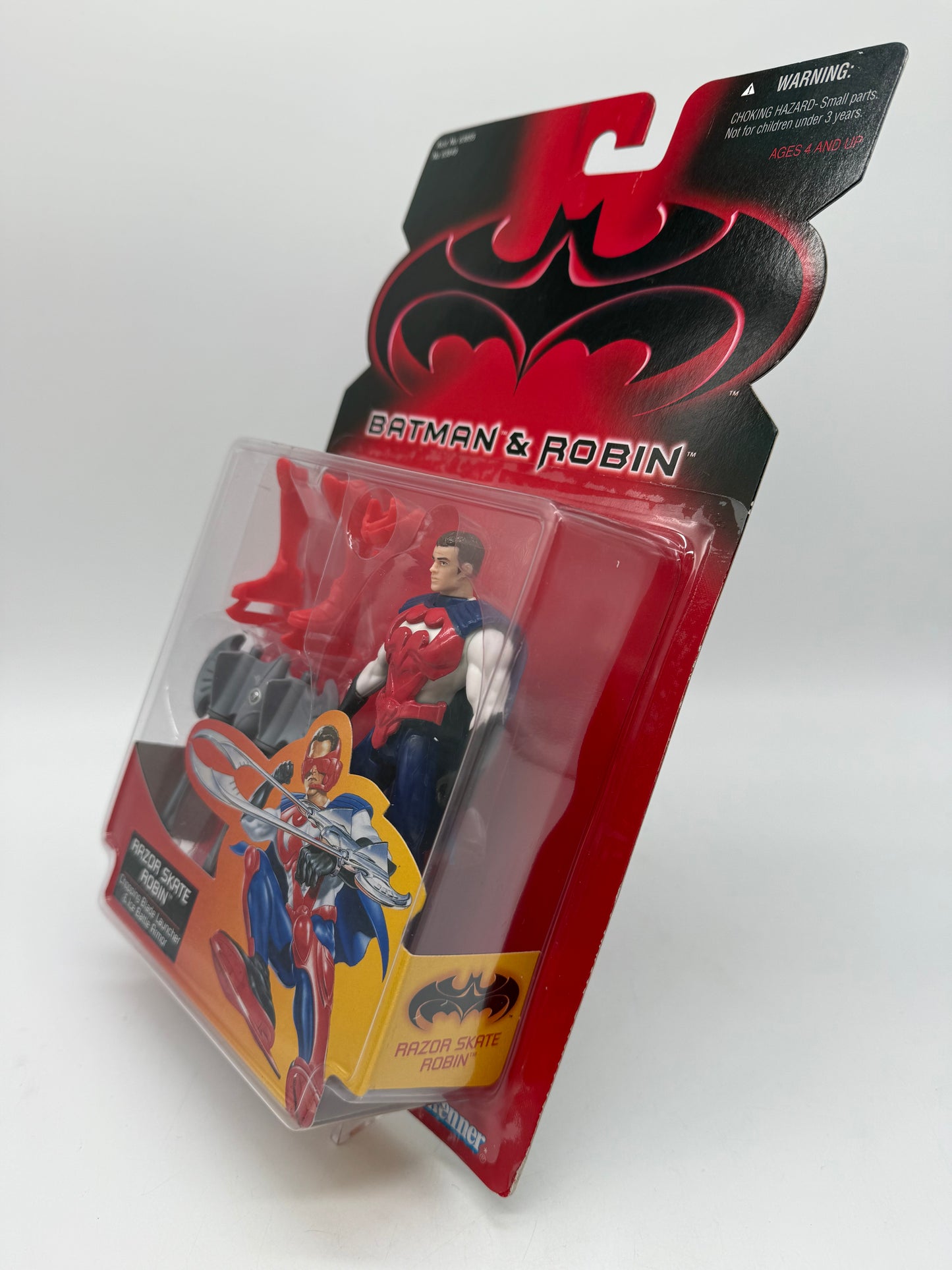 Hasbro 1997 Batman & Robin Razor Skate Robin (Chopping Blade Launcher & Ice Battle Armor)