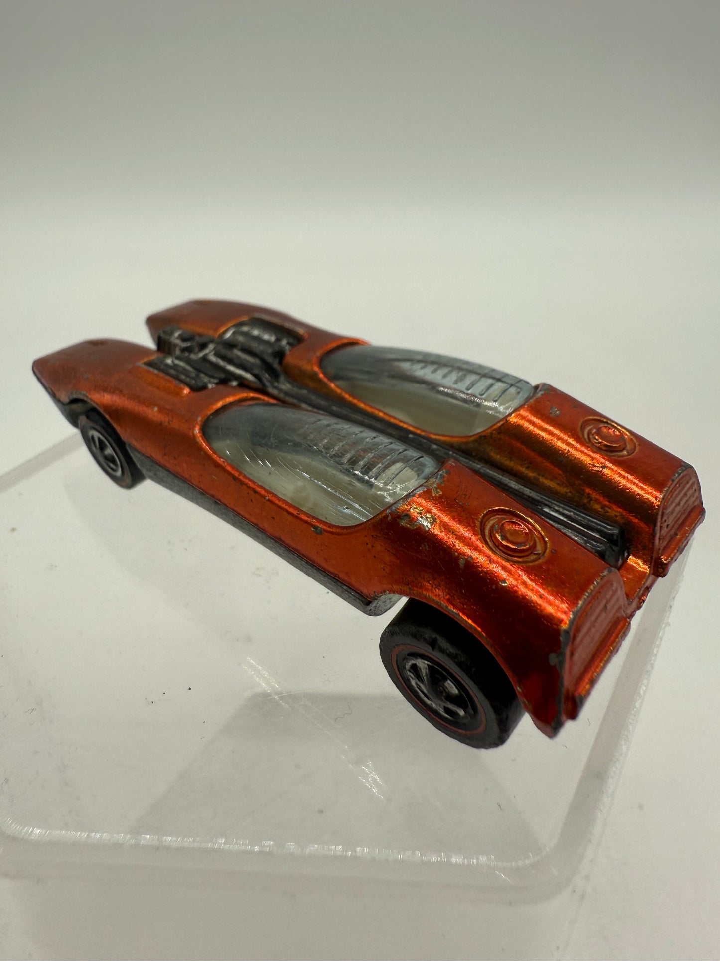 Hot Wheels Vintage 1968 Redline Splittin' Image (Orange) 1968 Mattel