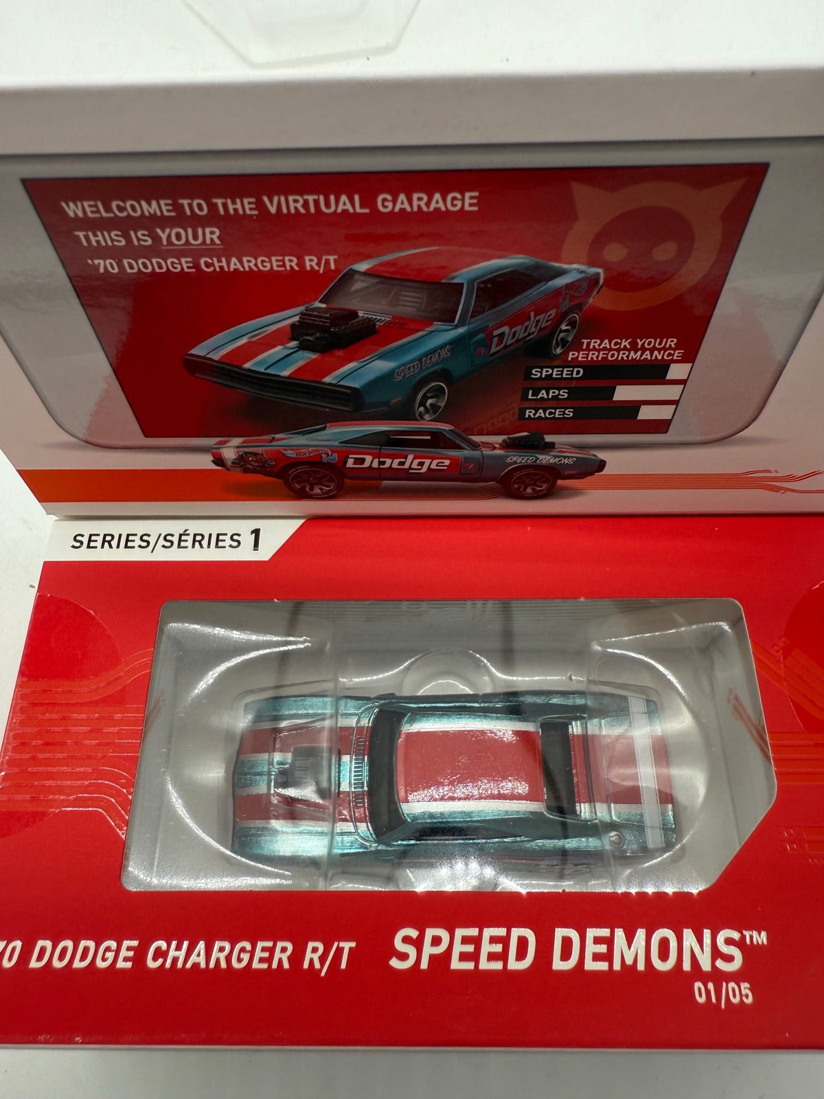 Hot Wheels ID '70 Dodge Charger R/T 2018 Mattel, photo 3 of 3