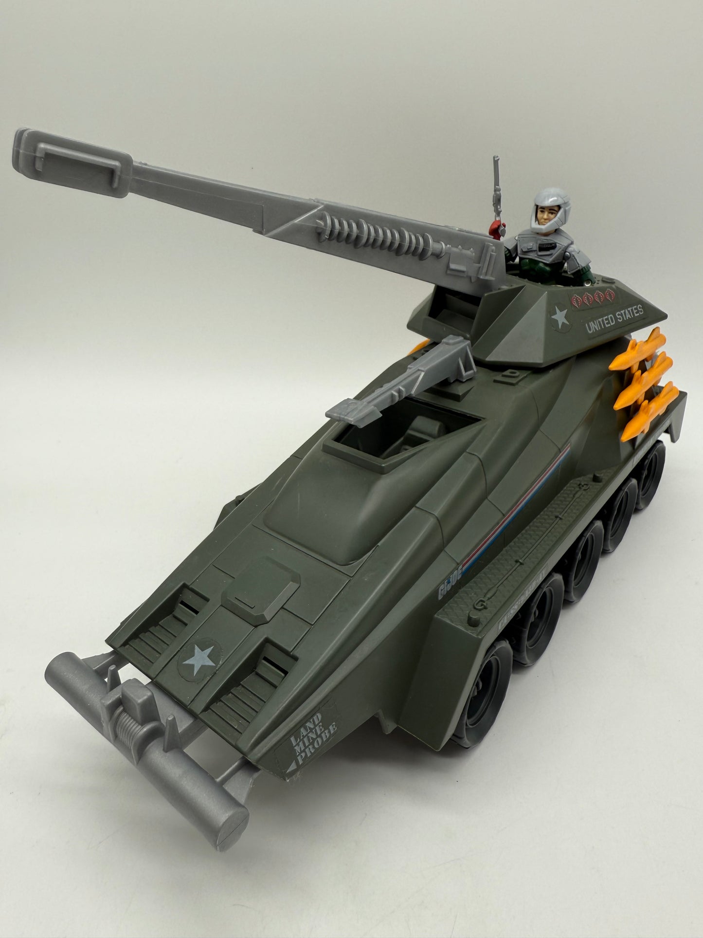 Vintage G.I. Joe Persuader with Backstop 1987 Hasbro