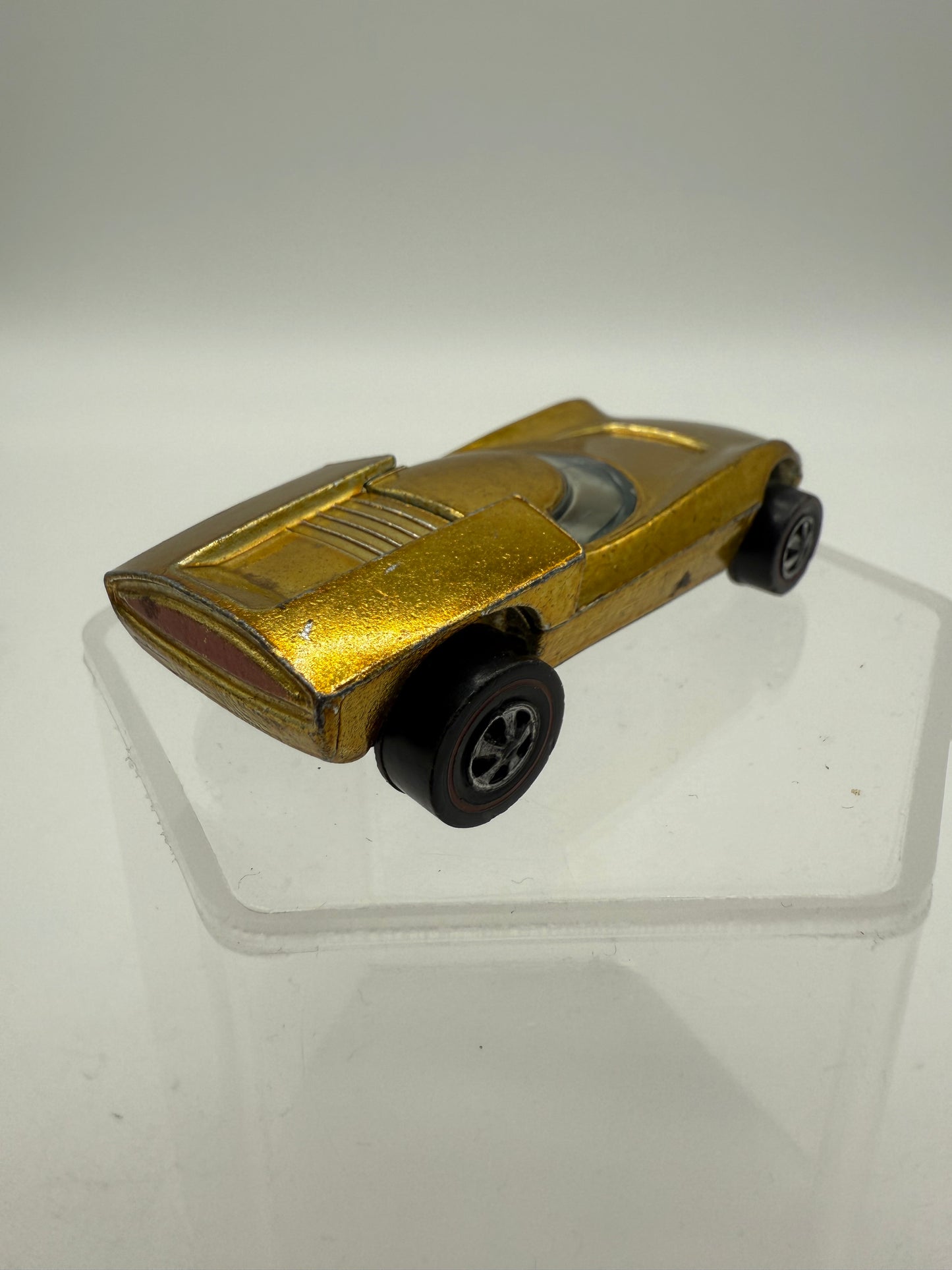 Hot Wheels Vintage 1968 Redline Turbofire Gold Loose