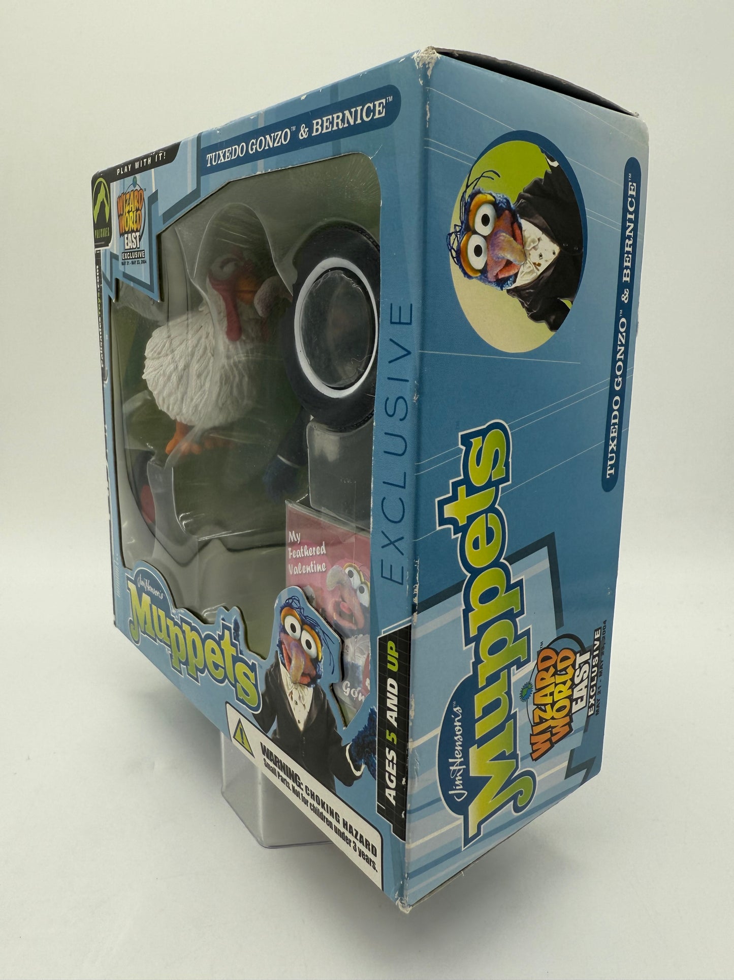 Palisades Toys 2004 Wizard World East Exclusive Jim Henson's Muppets Tuxedo Gonzo & Bernice