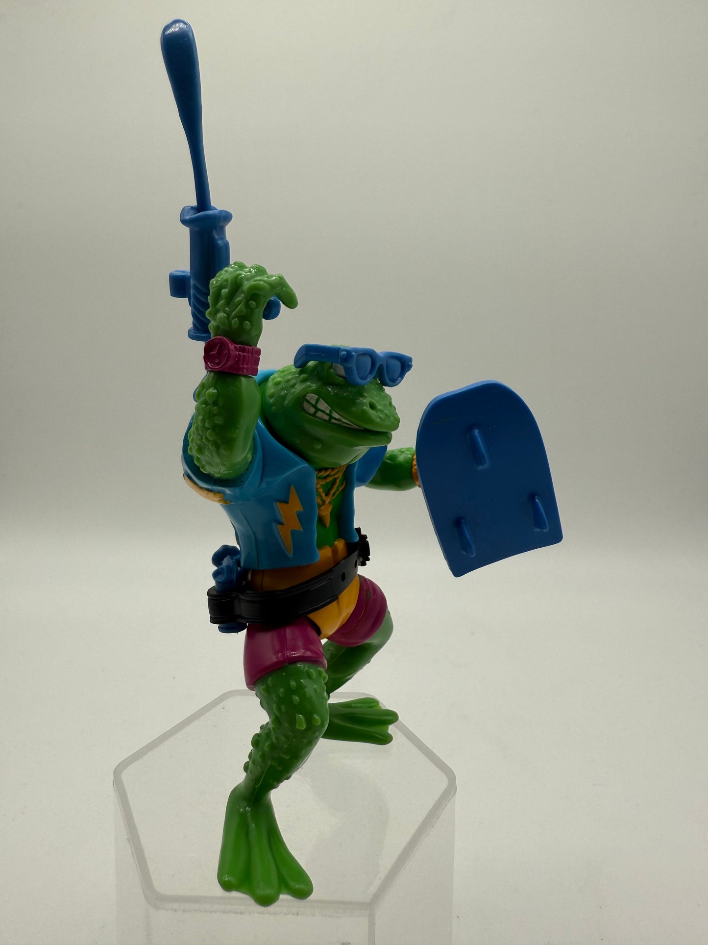 TMNT Vintage Genghis Frog 1989 Playmates